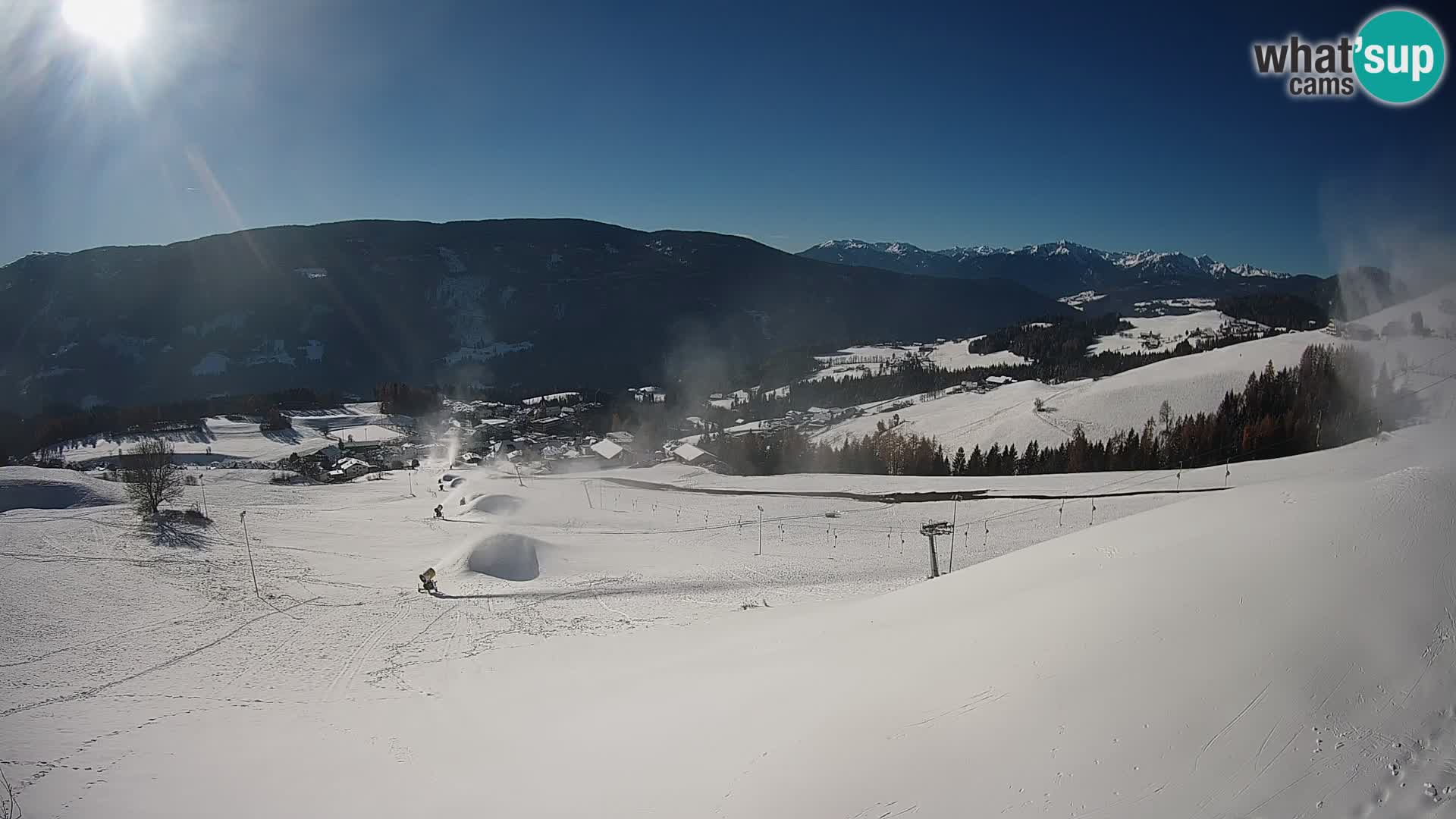 Web kamera Terenten (1210m) – Pogled uživo na Dolinu Pusteria