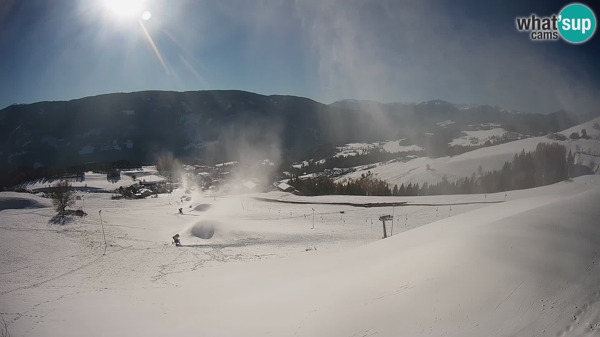 Spletna kamera Terenten (1210m) – Pogled v živo na dolino Pusteria