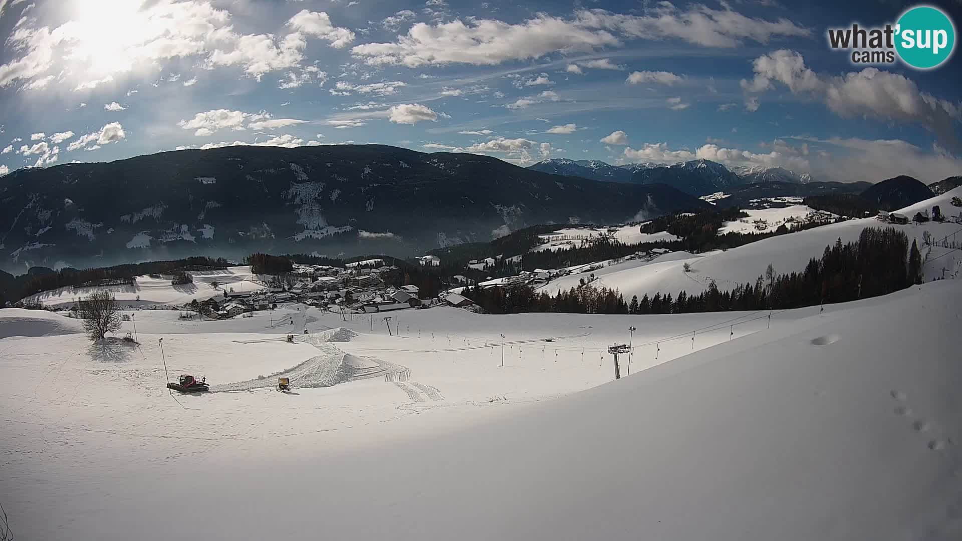 Webcam Terenten (1210m) – Vista en vivo del Valle de Pusteria