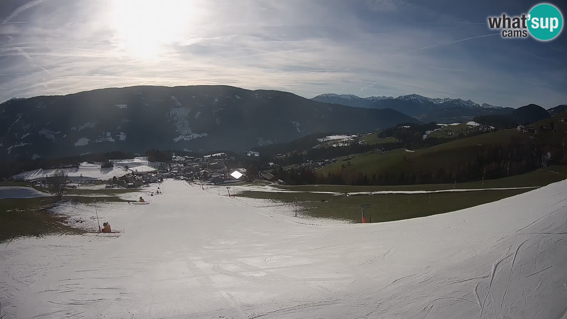 Web kamera Terenten (1210m) – Pogled uživo na Dolinu Pusteria