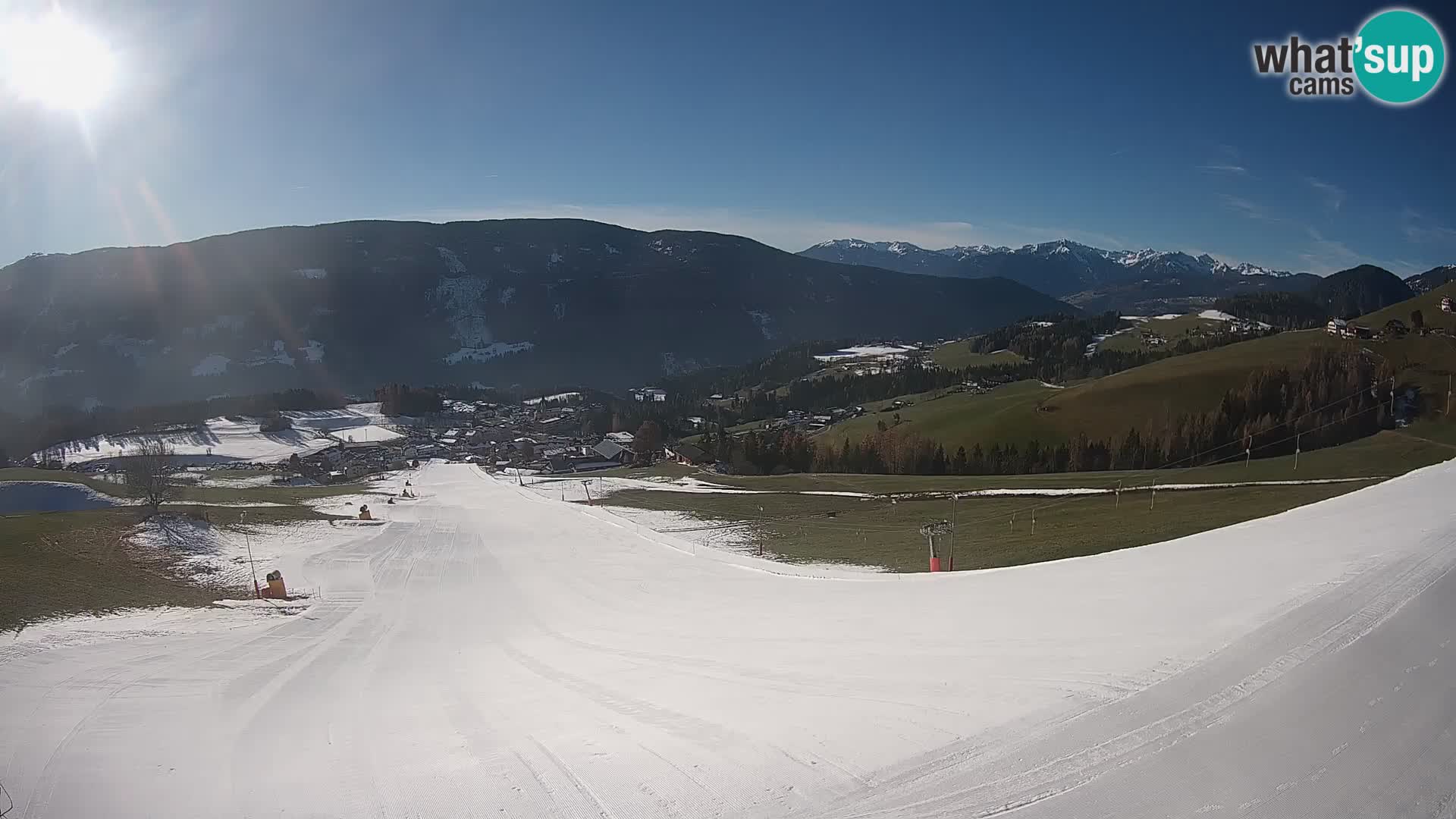 Web kamera Terenten (1210m) – Pogled uživo na Dolinu Pusteria