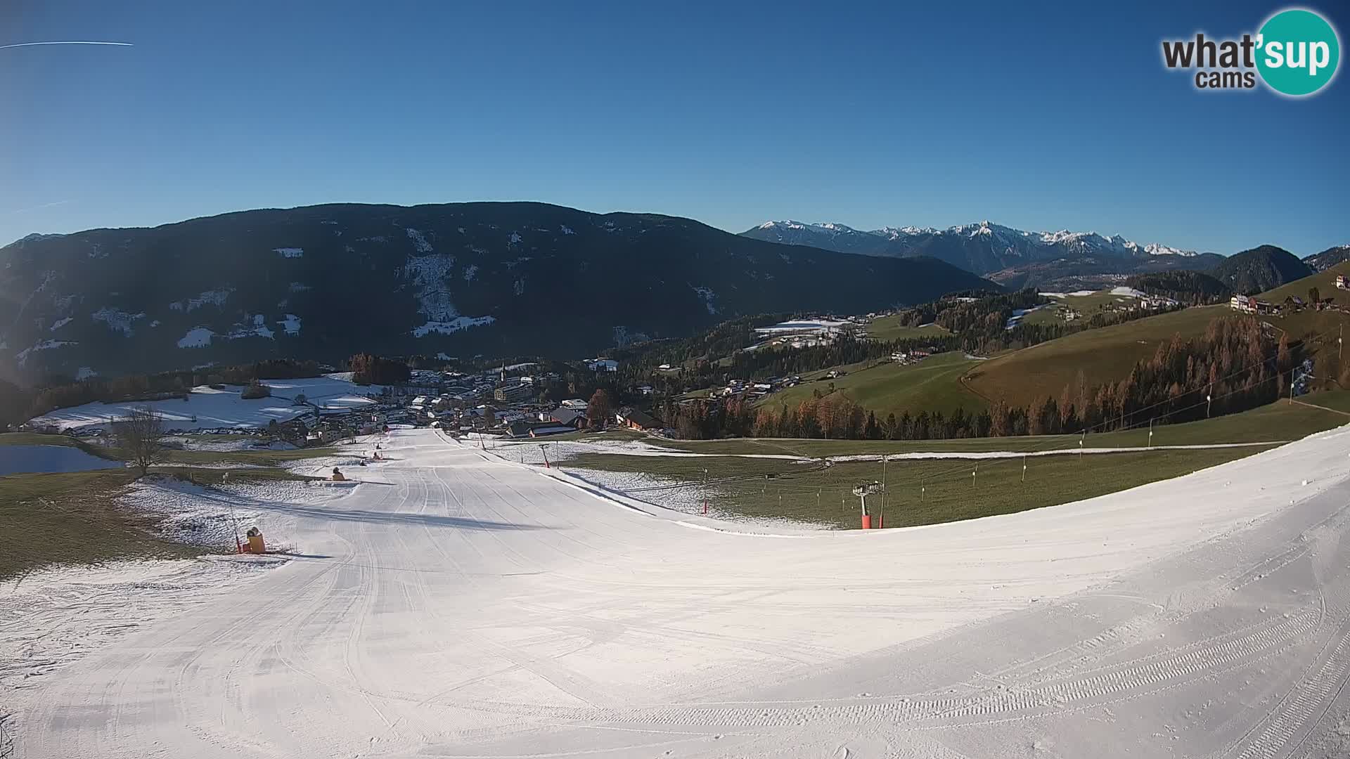 Web kamera Terenten (1210m) – Pogled uživo na Dolinu Pusteria