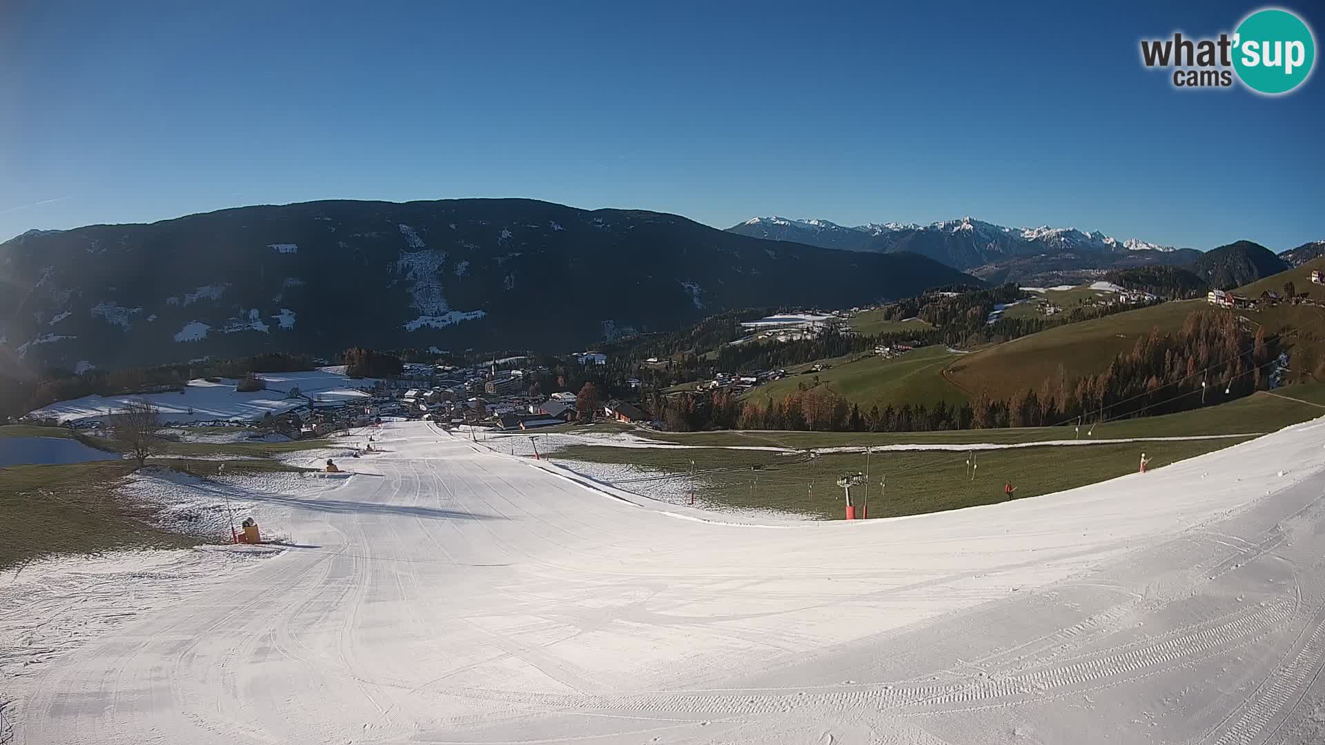 Web kamera Terenten (1210m) – Pogled uživo na Dolinu Pusteria