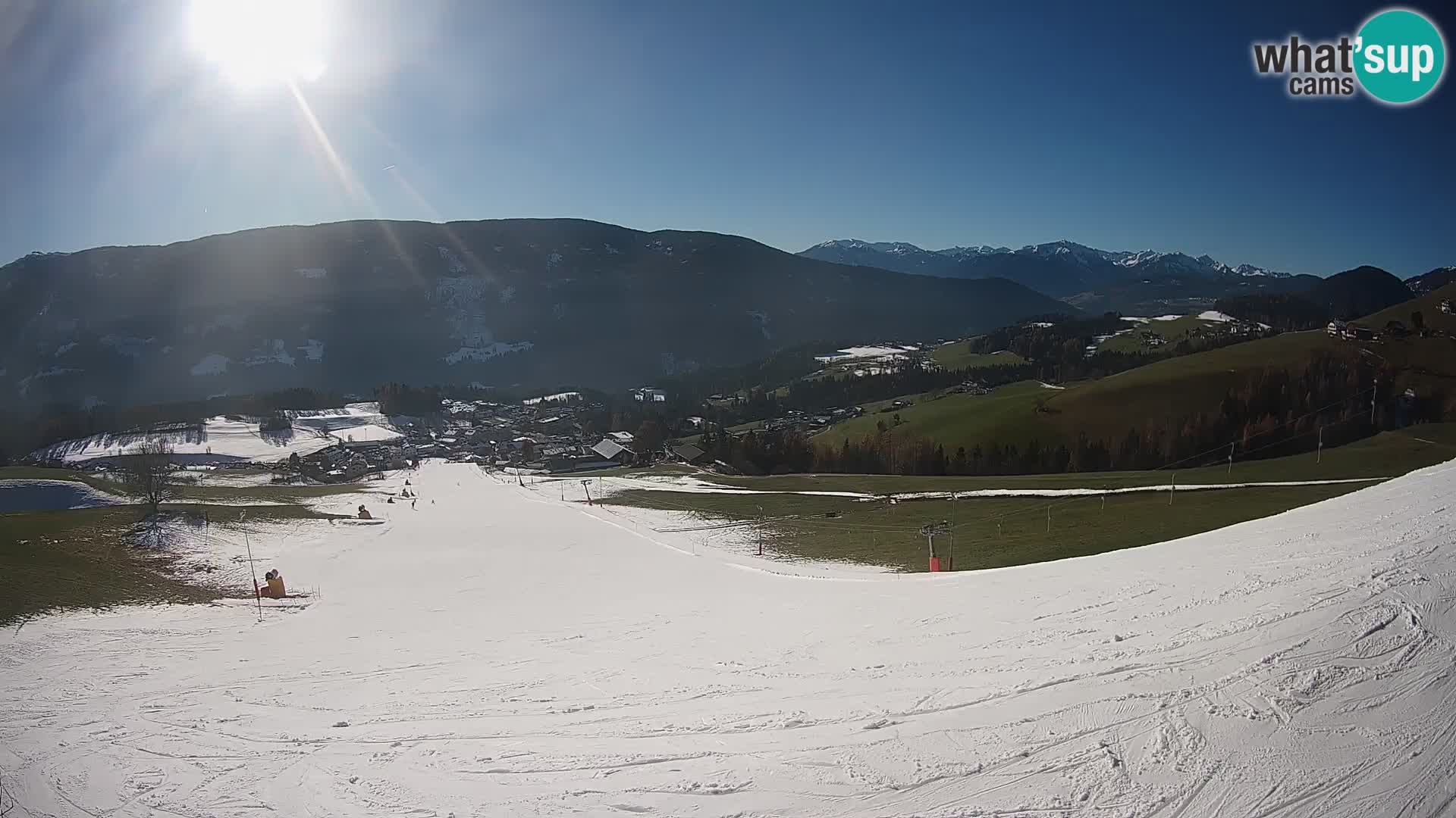 Web kamera Terenten (1210m) – Pogled uživo na Dolinu Pusteria