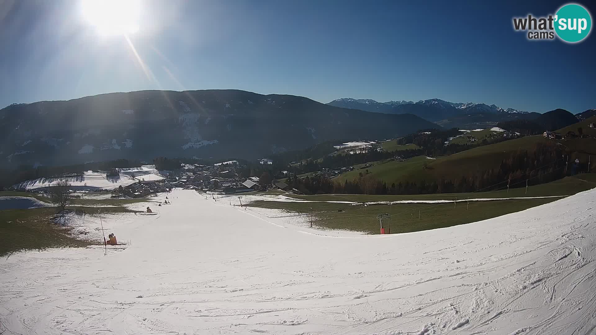 Web kamera Terenten (1210m) – Pogled uživo na Dolinu Pusteria