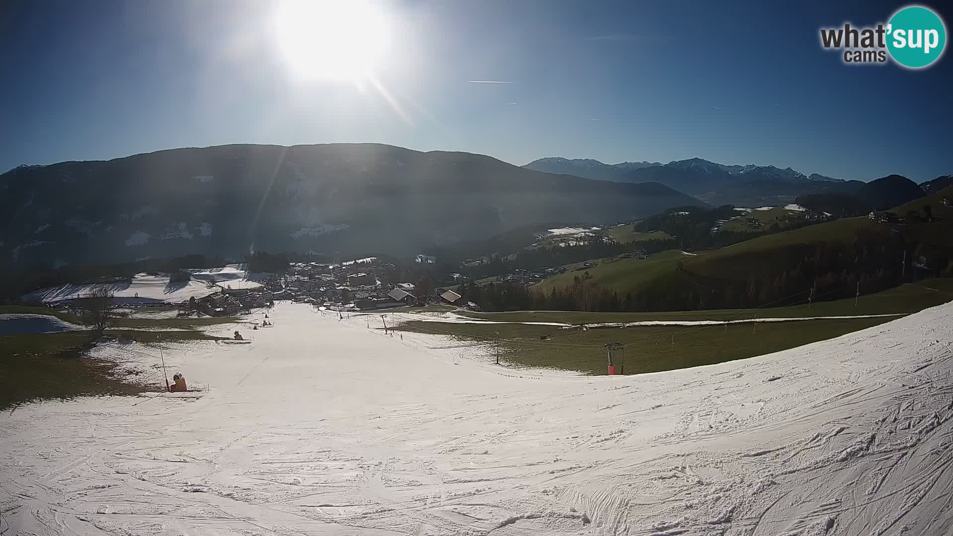 Web kamera Terenten (1210m) – Pogled uživo na Dolinu Pusteria