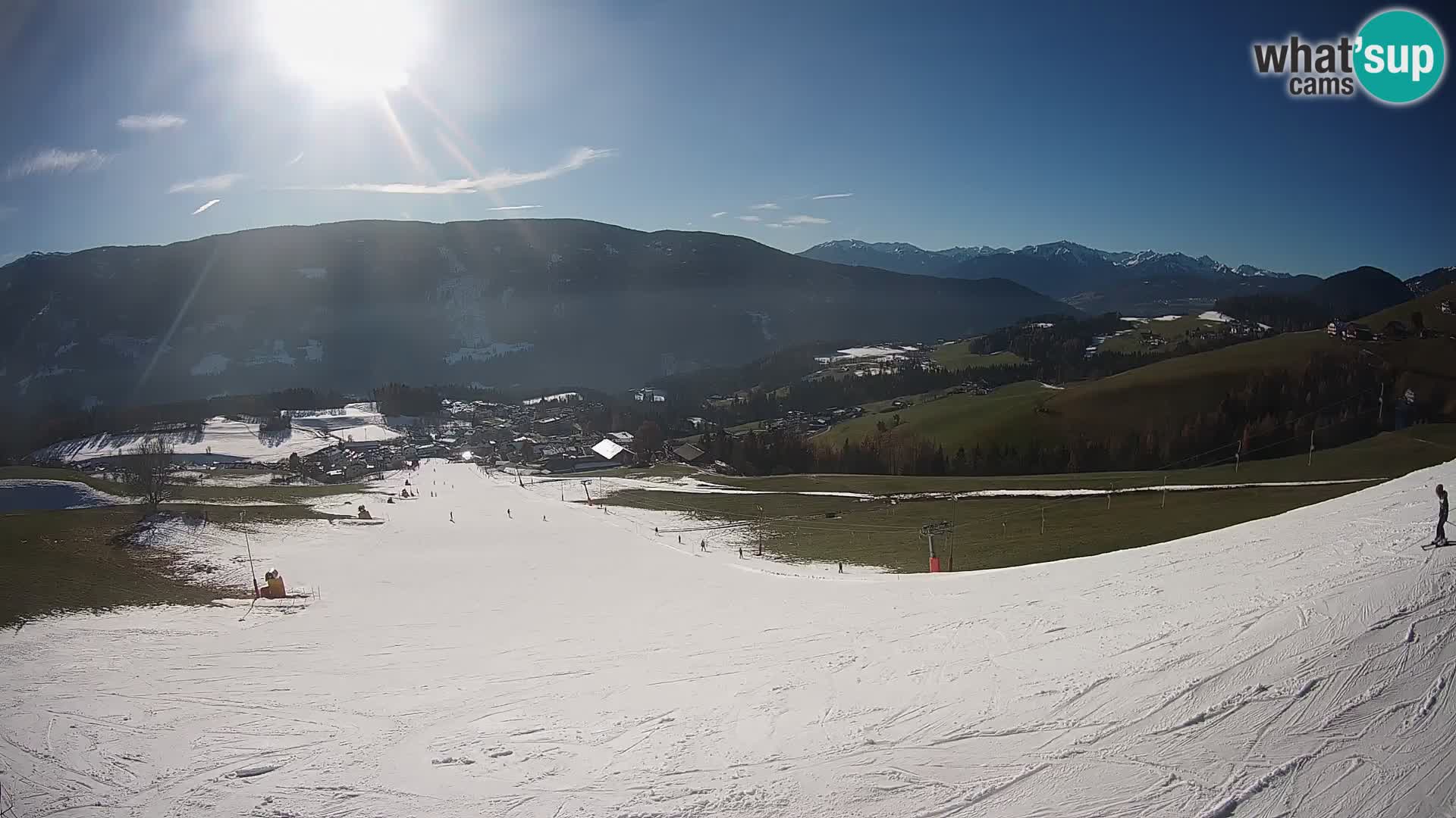 Web kamera Terenten (1210m) – Pogled uživo na Dolinu Pusteria