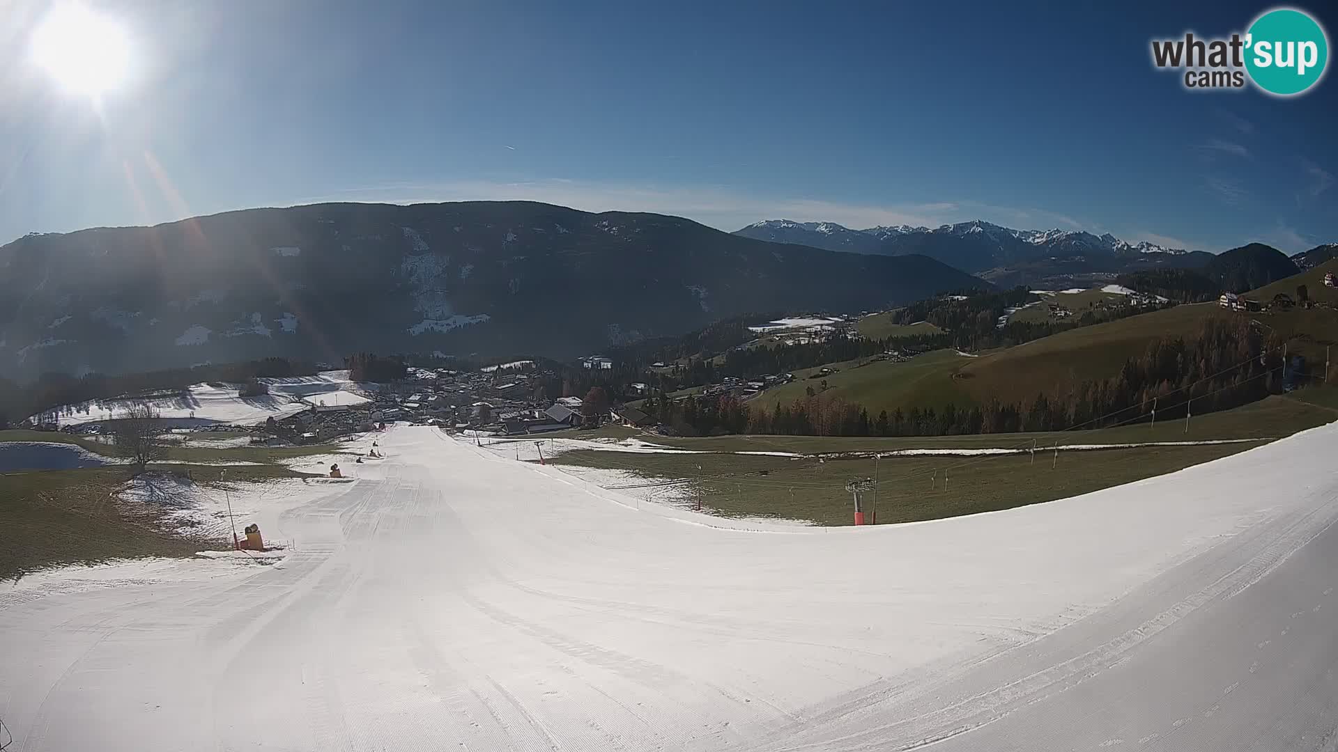 Webcam Terenten (1210m) – Vue en direct sur la Vallée de Pusteria