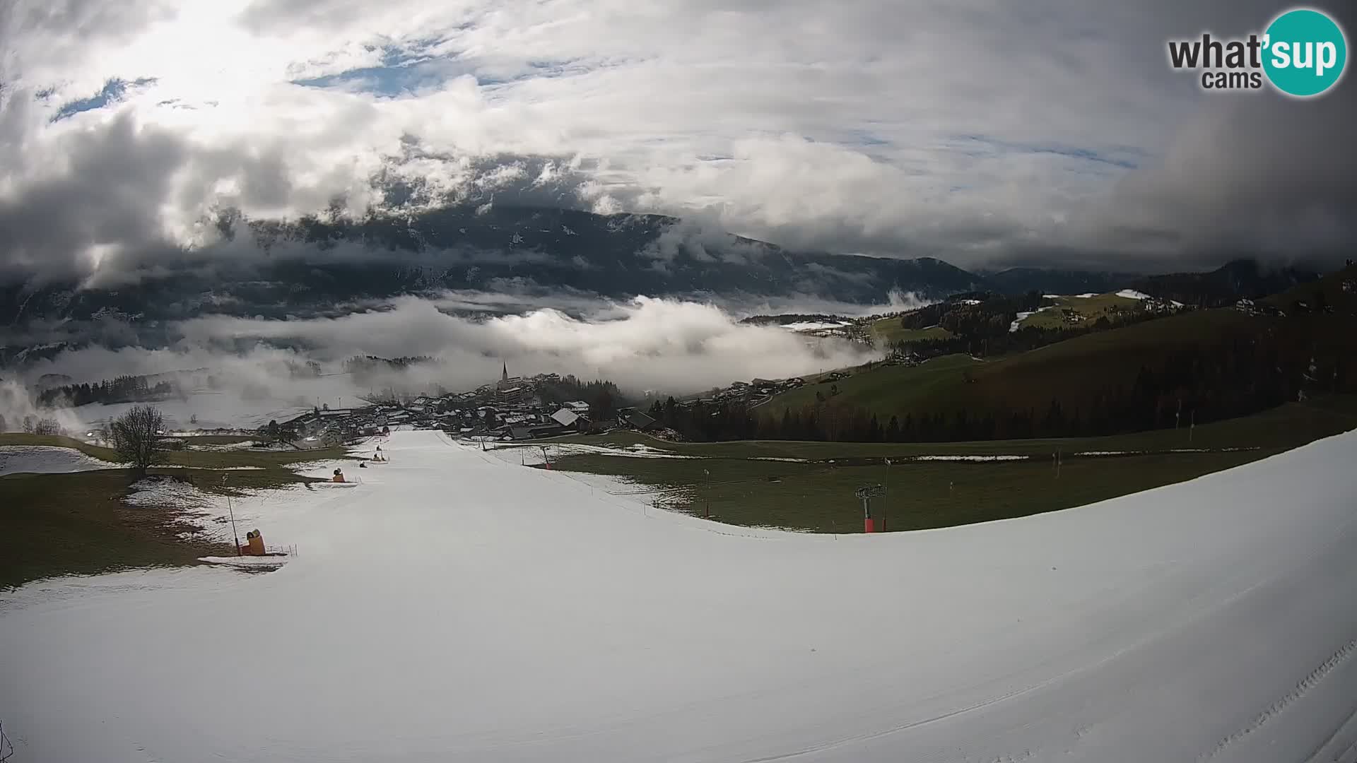 Web kamera Terenten (1210m) – Pogled uživo na Dolinu Pusteria