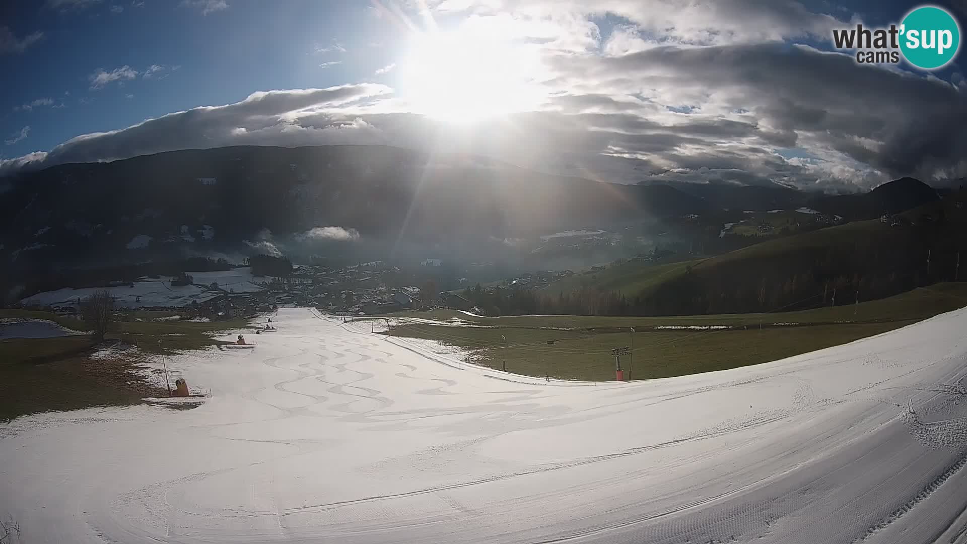 Web kamera Terenten (1210m) – Pogled uživo na Dolinu Pusteria