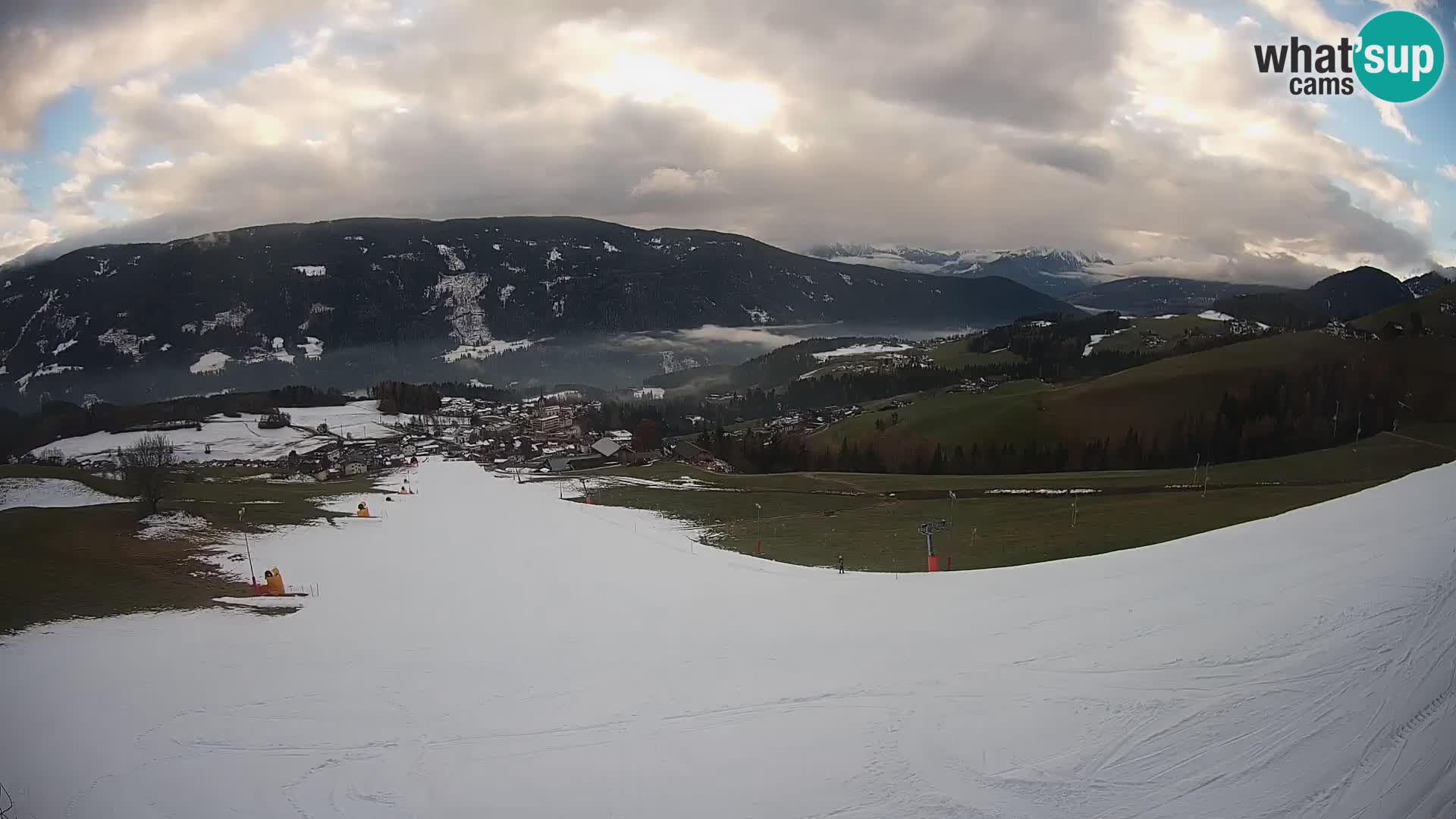 Web kamera Terenten (1210m) – Pogled uživo na Dolinu Pusteria