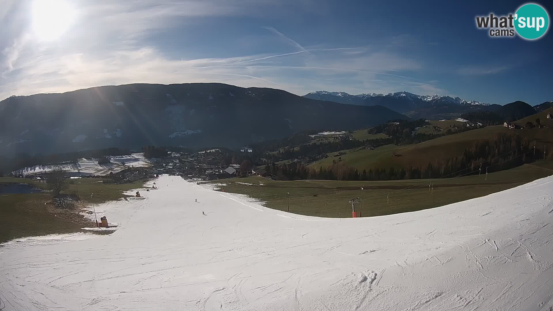 Web kamera Terenten (1210m) – Pogled uživo na Dolinu Pusteria