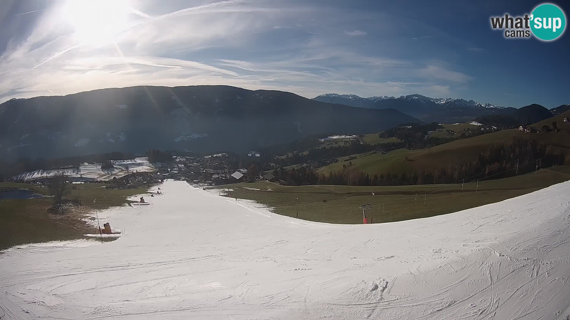 Spletna kamera Terenten (1210m) – Pogled v živo na dolino Pusteria