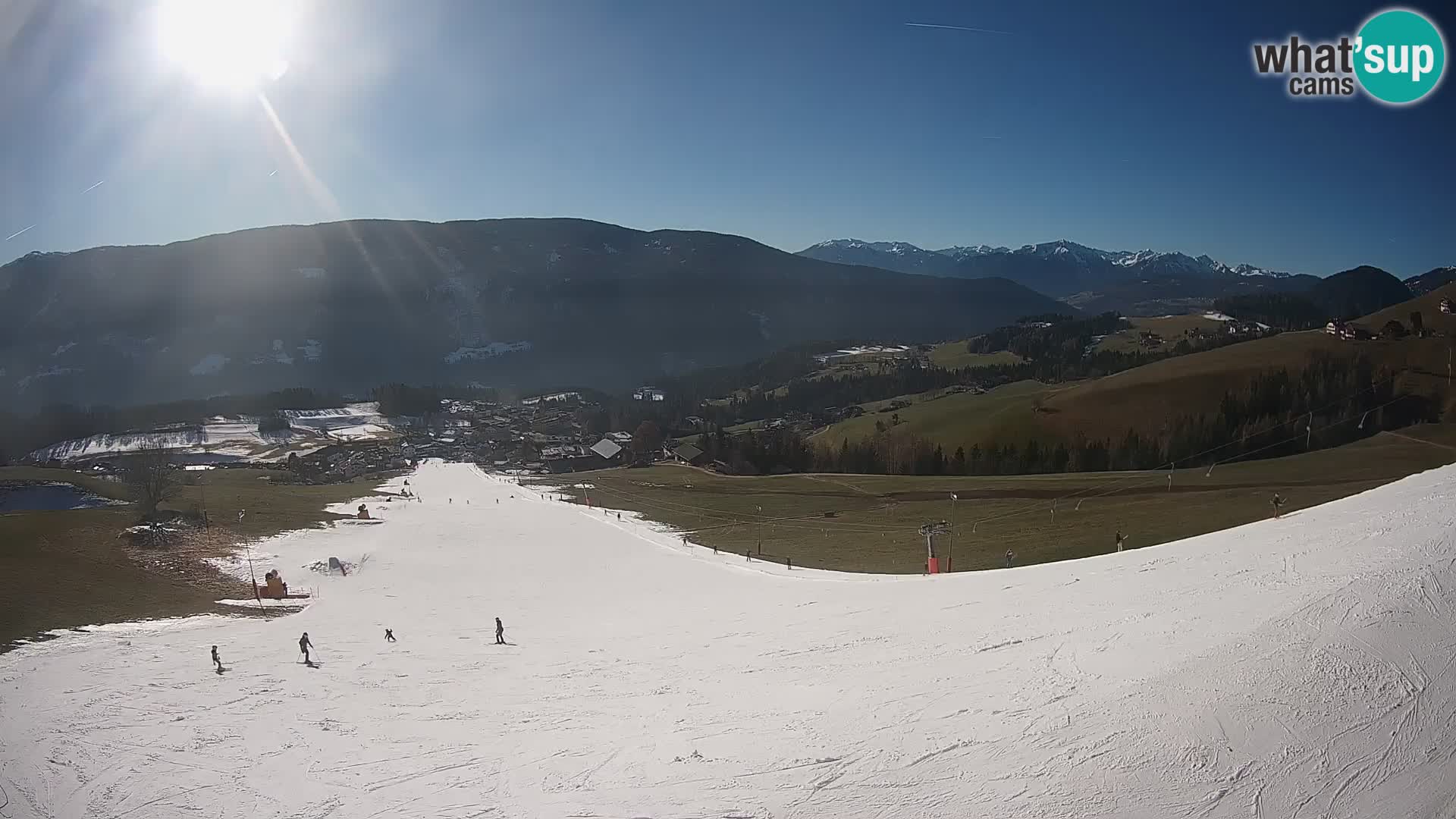 Web kamera Terenten (1210m) – Pogled uživo na Dolinu Pusteria