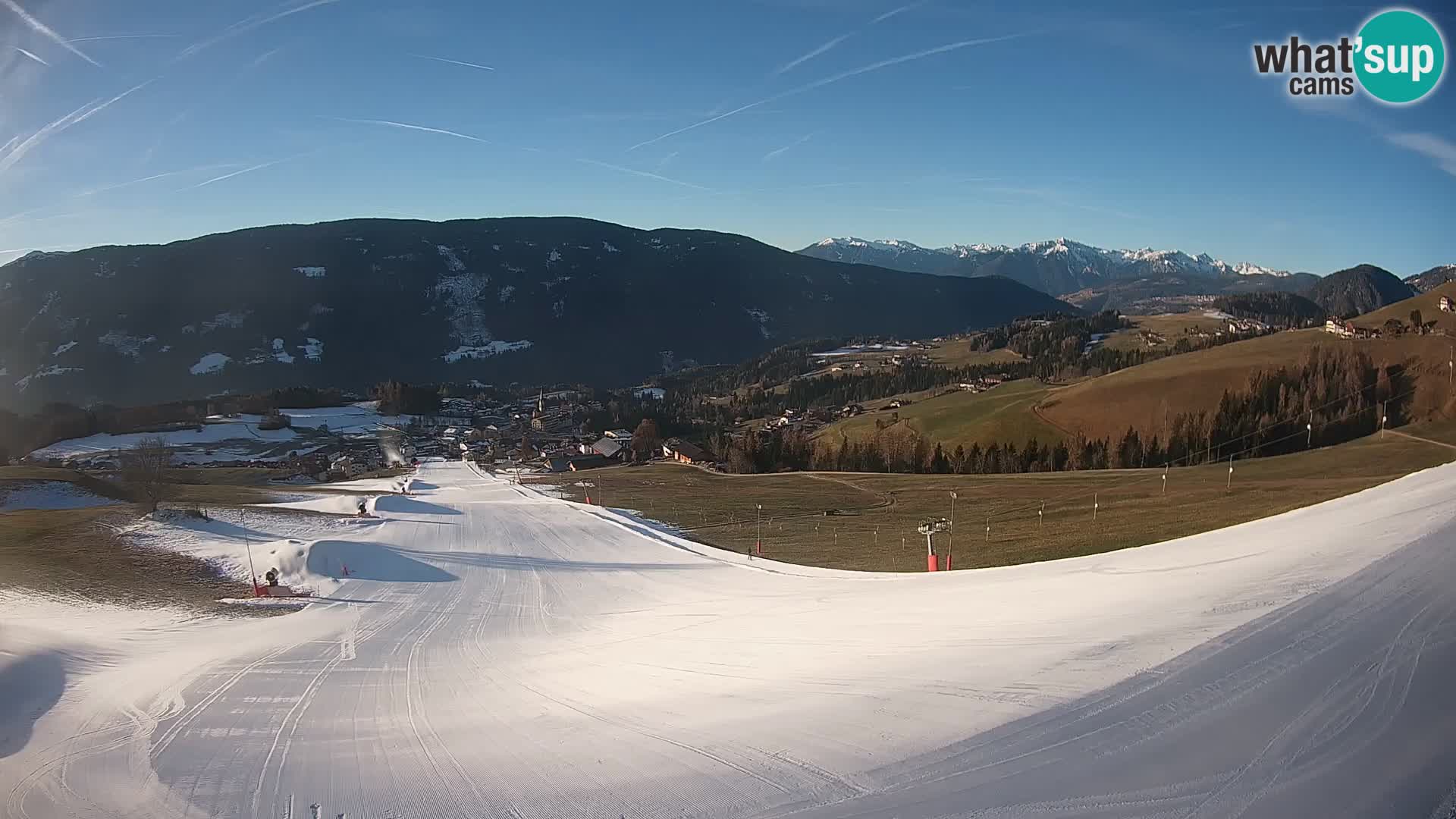 Web kamera Terenten (1210m) – Pogled uživo na Dolinu Pusteria