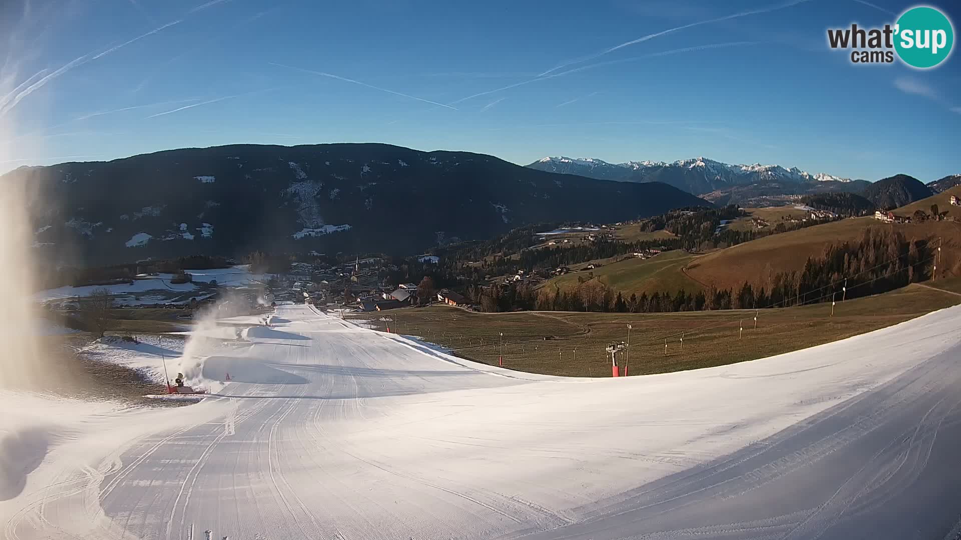 Web kamera Terenten (1210m) – Pogled uživo na Dolinu Pusteria