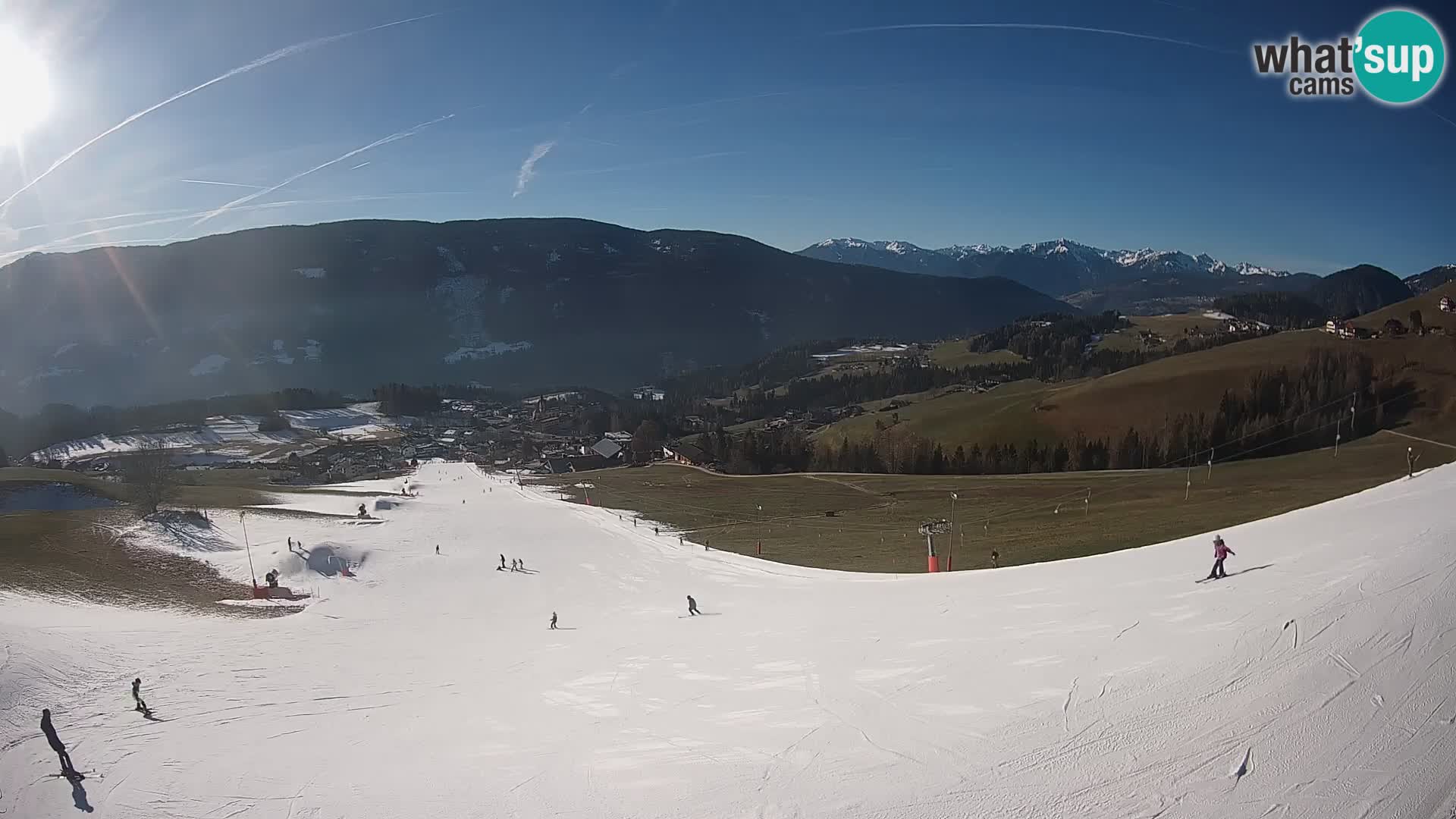 Webcam Terenten (1210m) – Liveblick ins Pustertal