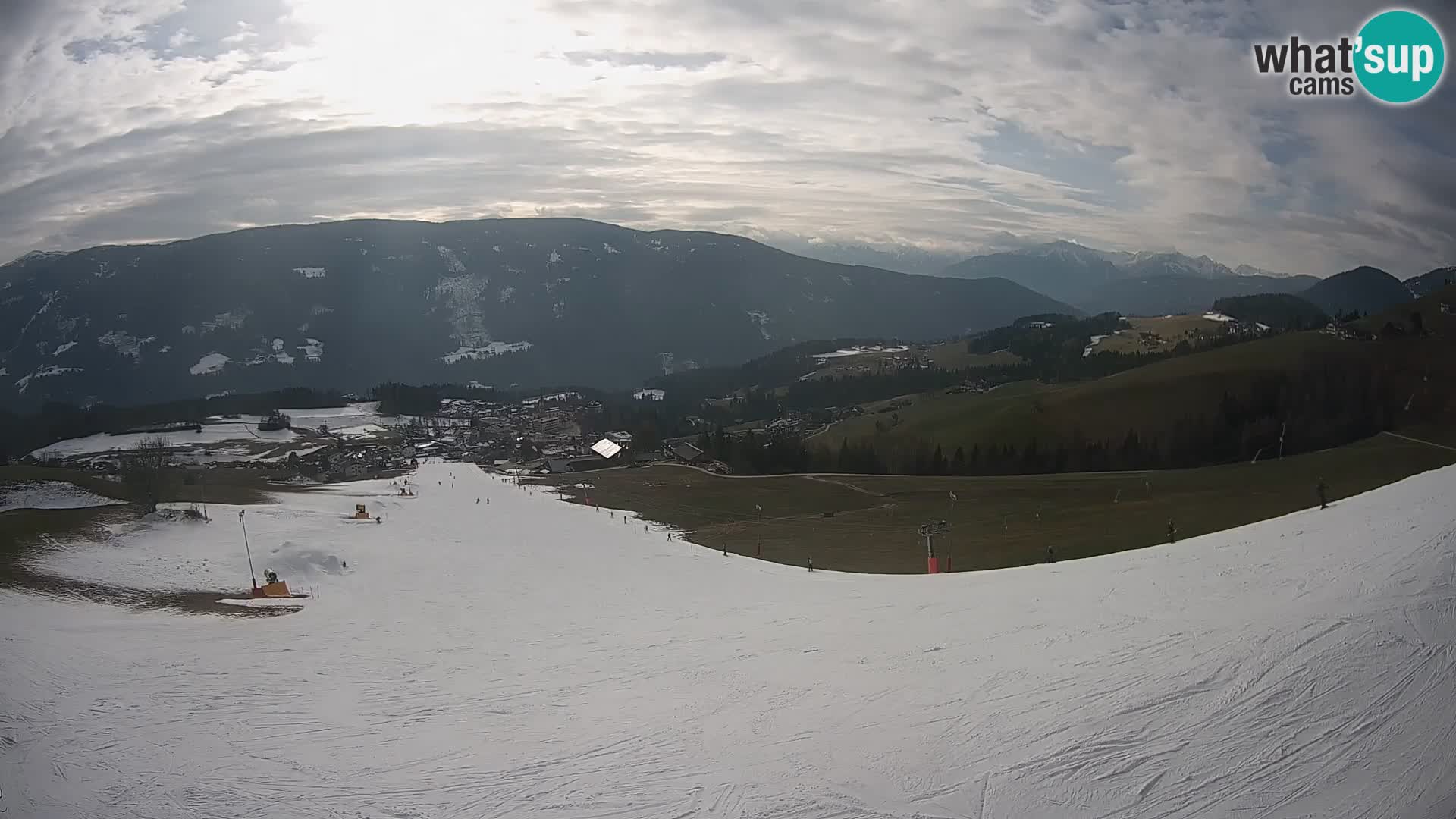 Web kamera Terenten (1210m) – Pogled uživo na Dolinu Pusteria