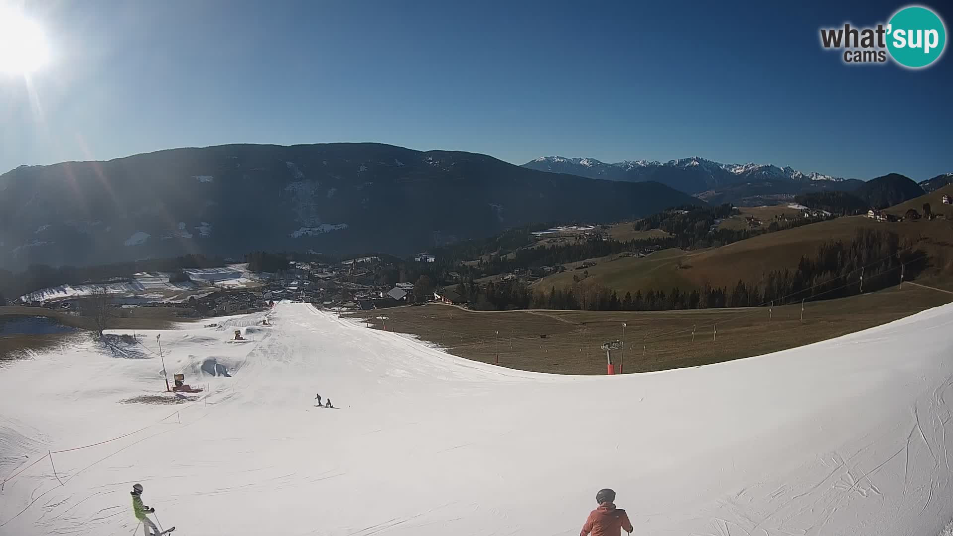 Web kamera Terenten (1210m) – Pogled uživo na Dolinu Pusteria