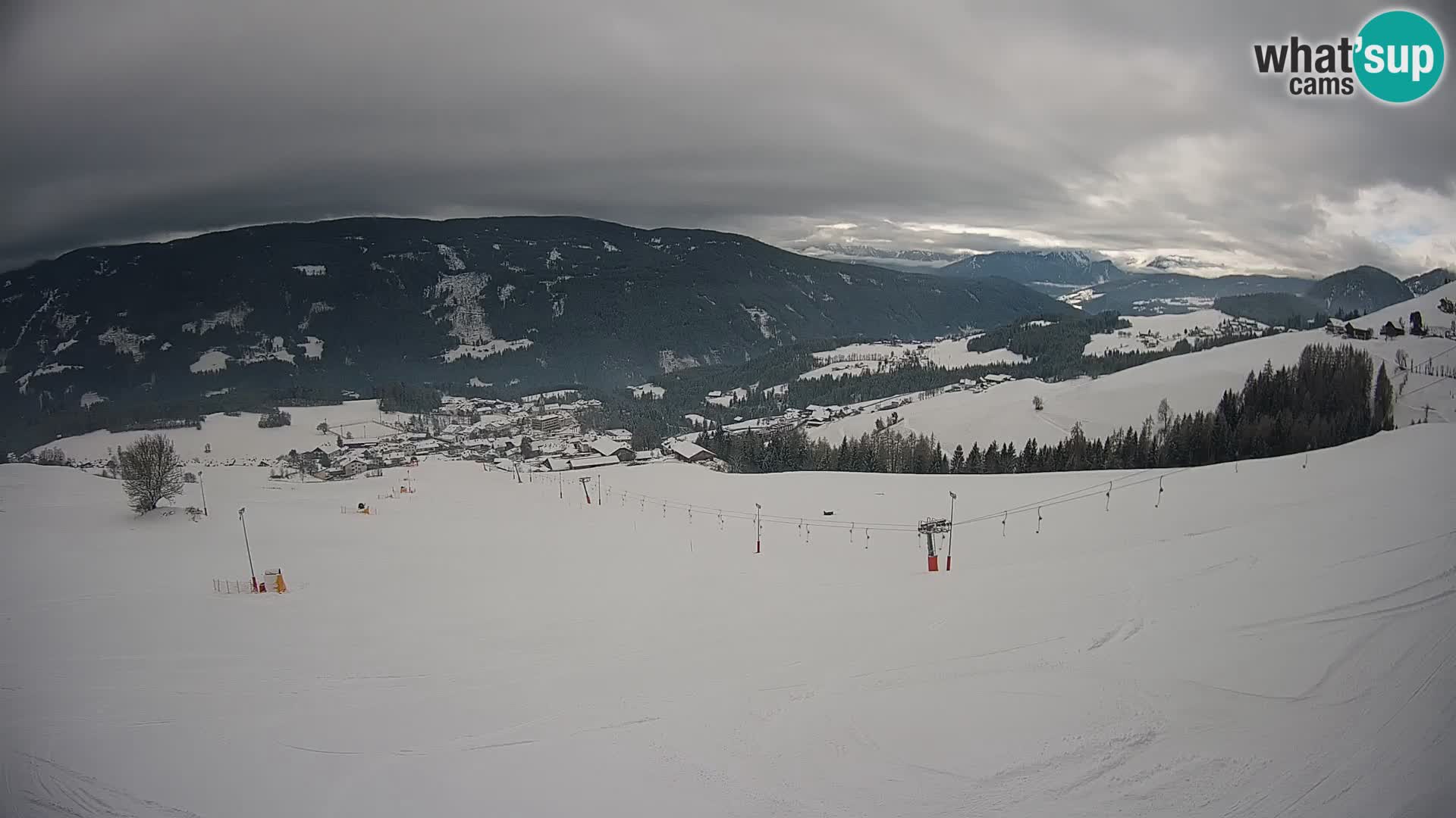 Web kamera Terenten (1210m) – Pogled uživo na Dolinu Pusteria