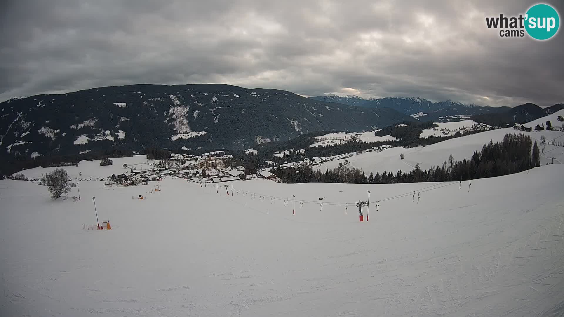 Web kamera Terenten (1210m) – Pogled uživo na Dolinu Pusteria