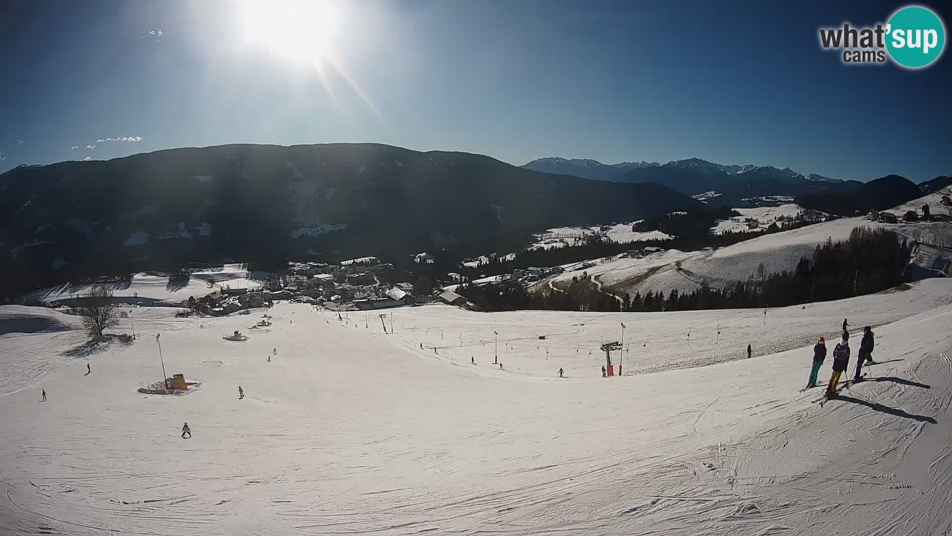 Web kamera Terenten (1210m) – Pogled uživo na Dolinu Pusteria