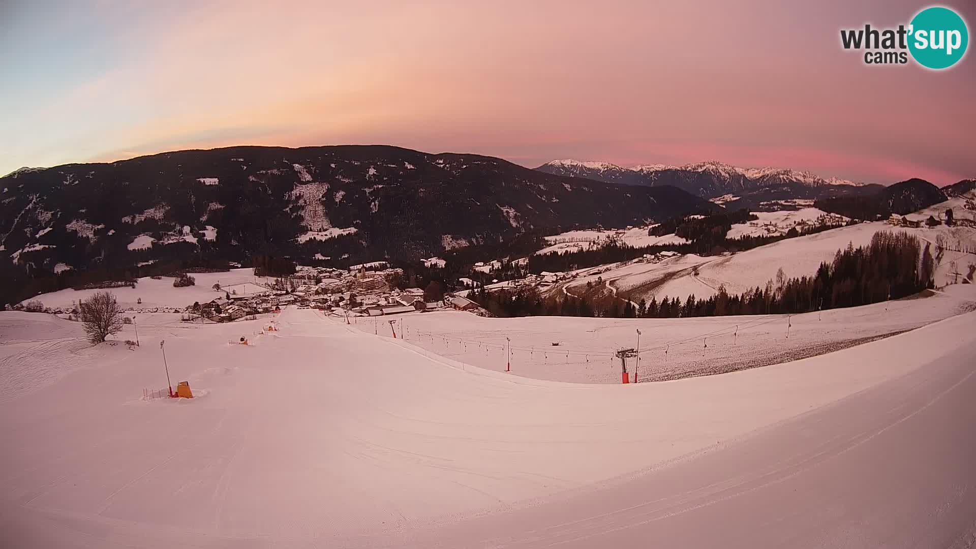 Web kamera Terenten (1210m) – Pogled uživo na Dolinu Pusteria