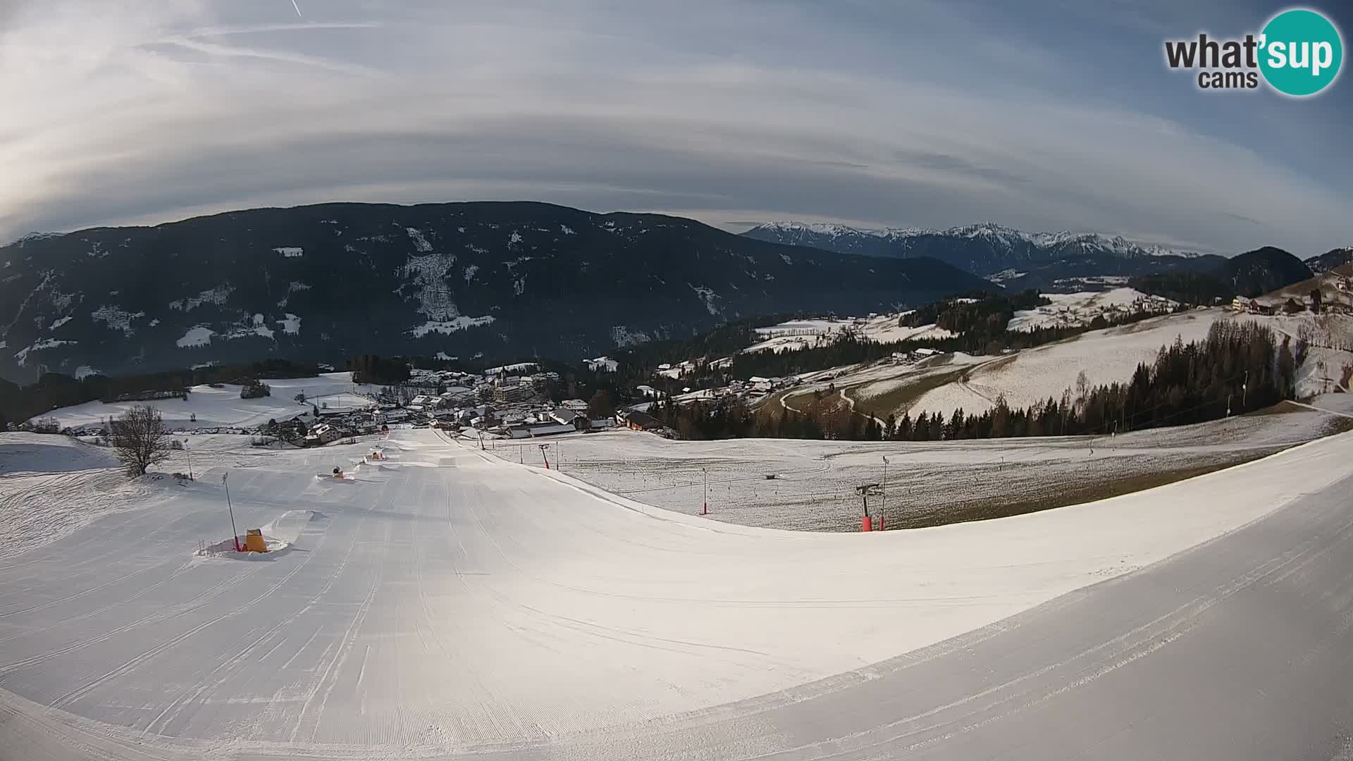 Web kamera Terenten (1210m) – Pogled uživo na Dolinu Pusteria