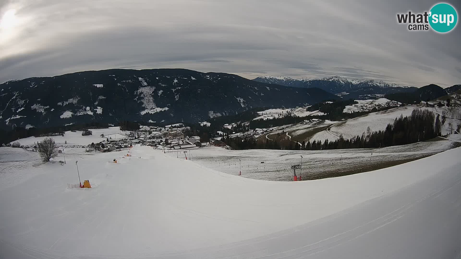 Web kamera Terenten (1210m) – Pogled uživo na Dolinu Pusteria