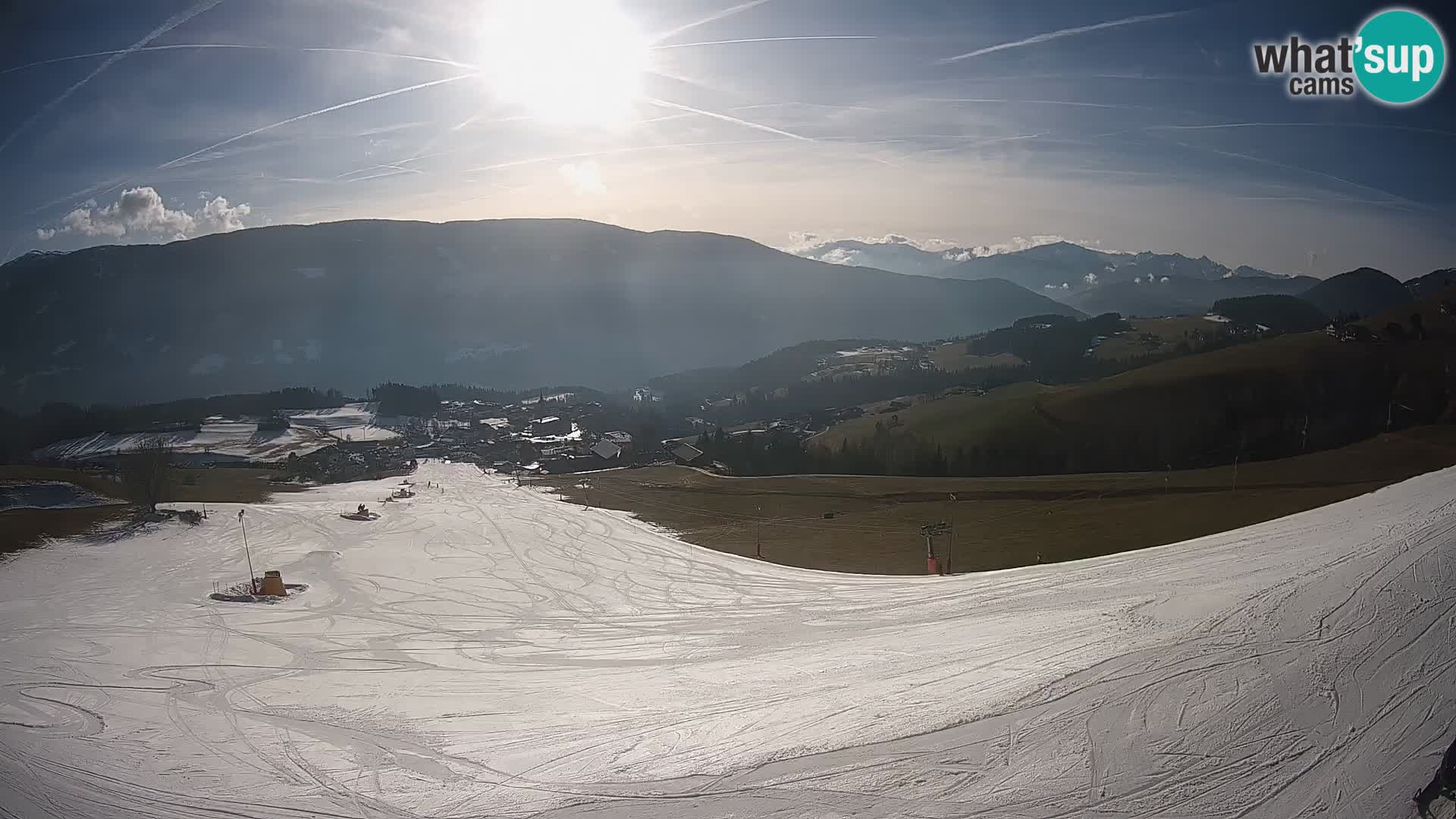 Web kamera Terenten (1210m) – Pogled uživo na Dolinu Pusteria