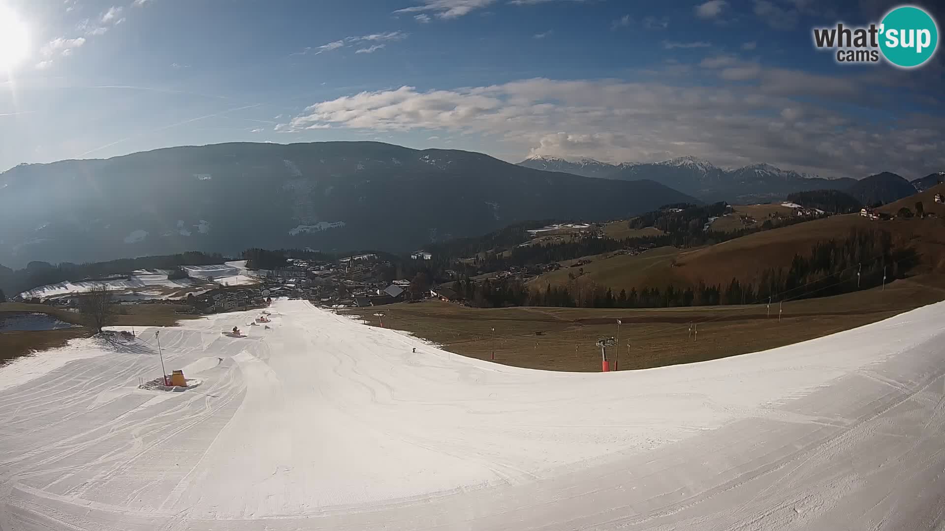 Web kamera Terenten (1210m) – Pogled uživo na Dolinu Pusteria