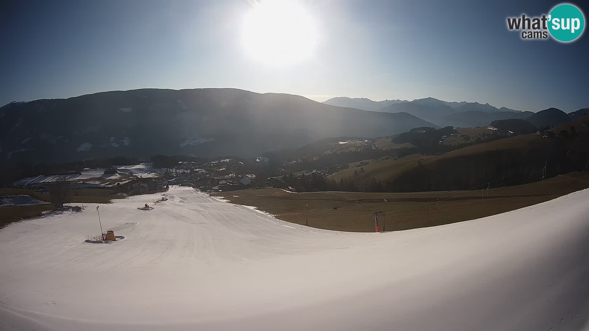 Web kamera Terenten (1210m) – Pogled uživo na Dolinu Pusteria