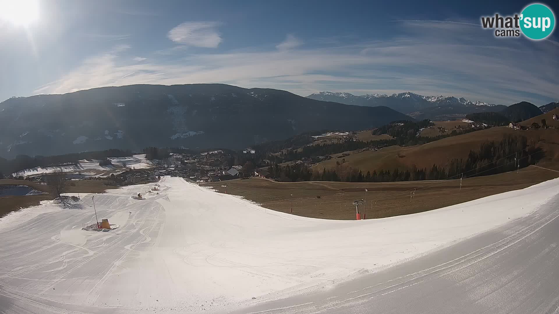 Web kamera Terenten (1210m) – Pogled uživo na Dolinu Pusteria