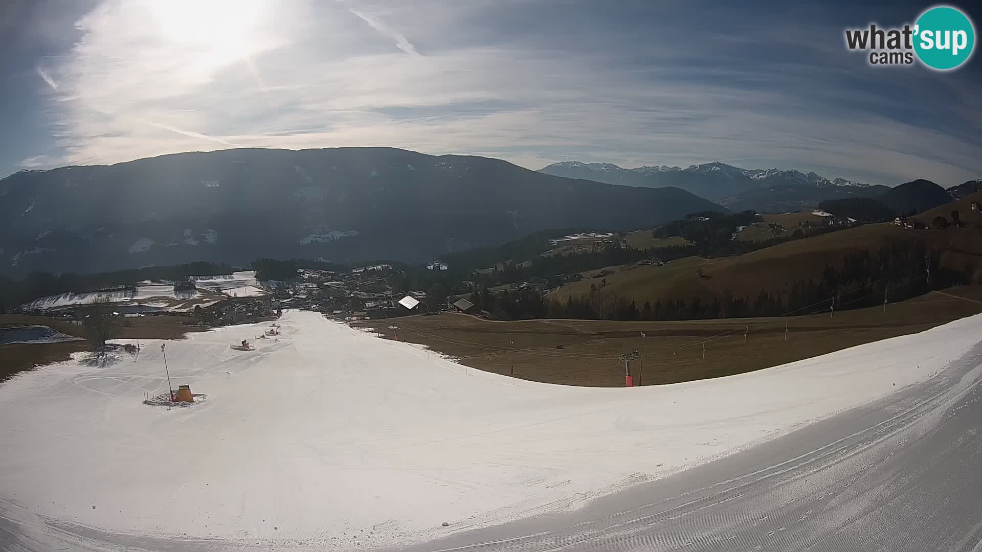 Web kamera Terenten (1210m) – Pogled uživo na Dolinu Pusteria