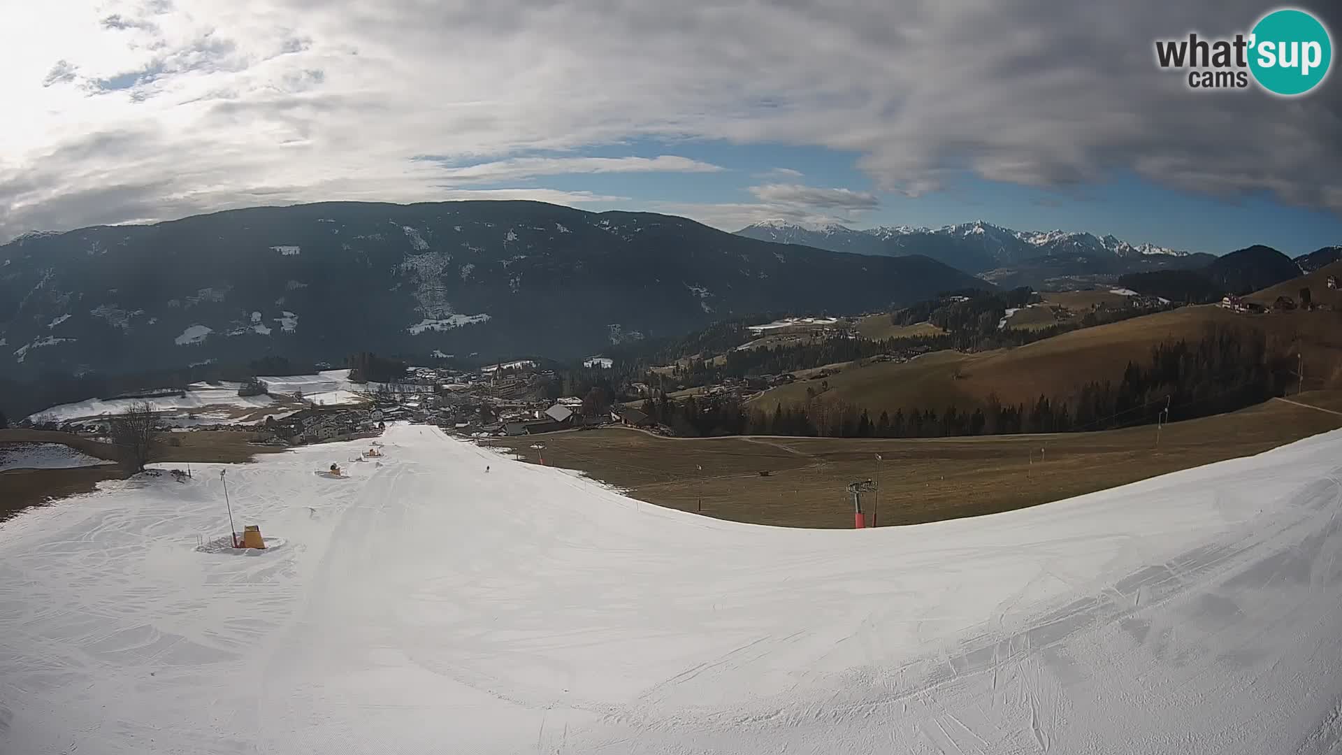 Web kamera Terenten (1210m) – Pogled uživo na Dolinu Pusteria