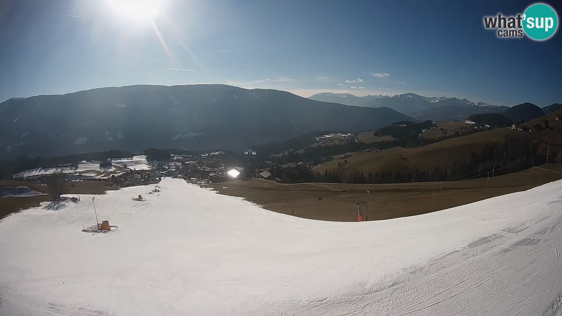 Web kamera Terenten (1210m) – Pogled uživo na Dolinu Pusteria