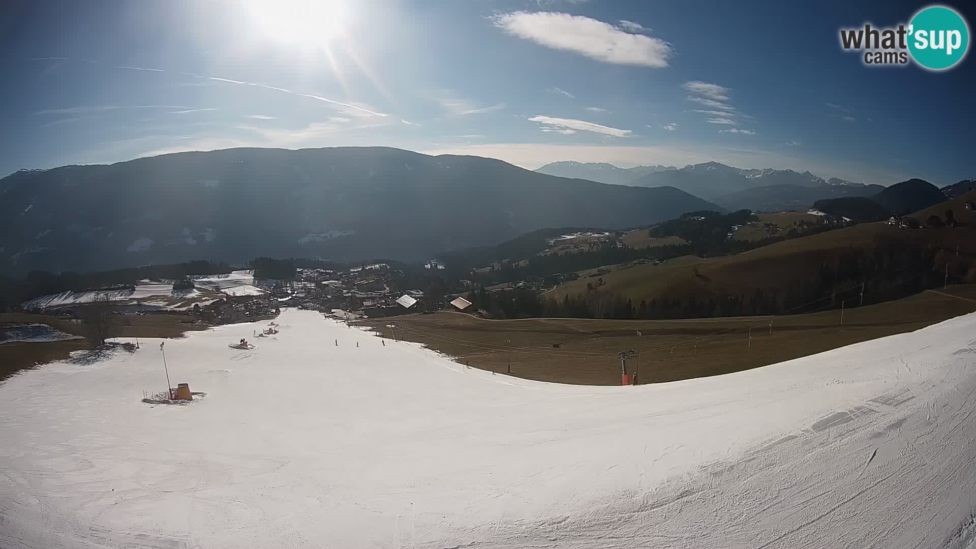 Web kamera Terenten (1210m) – Pogled uživo na Dolinu Pusteria