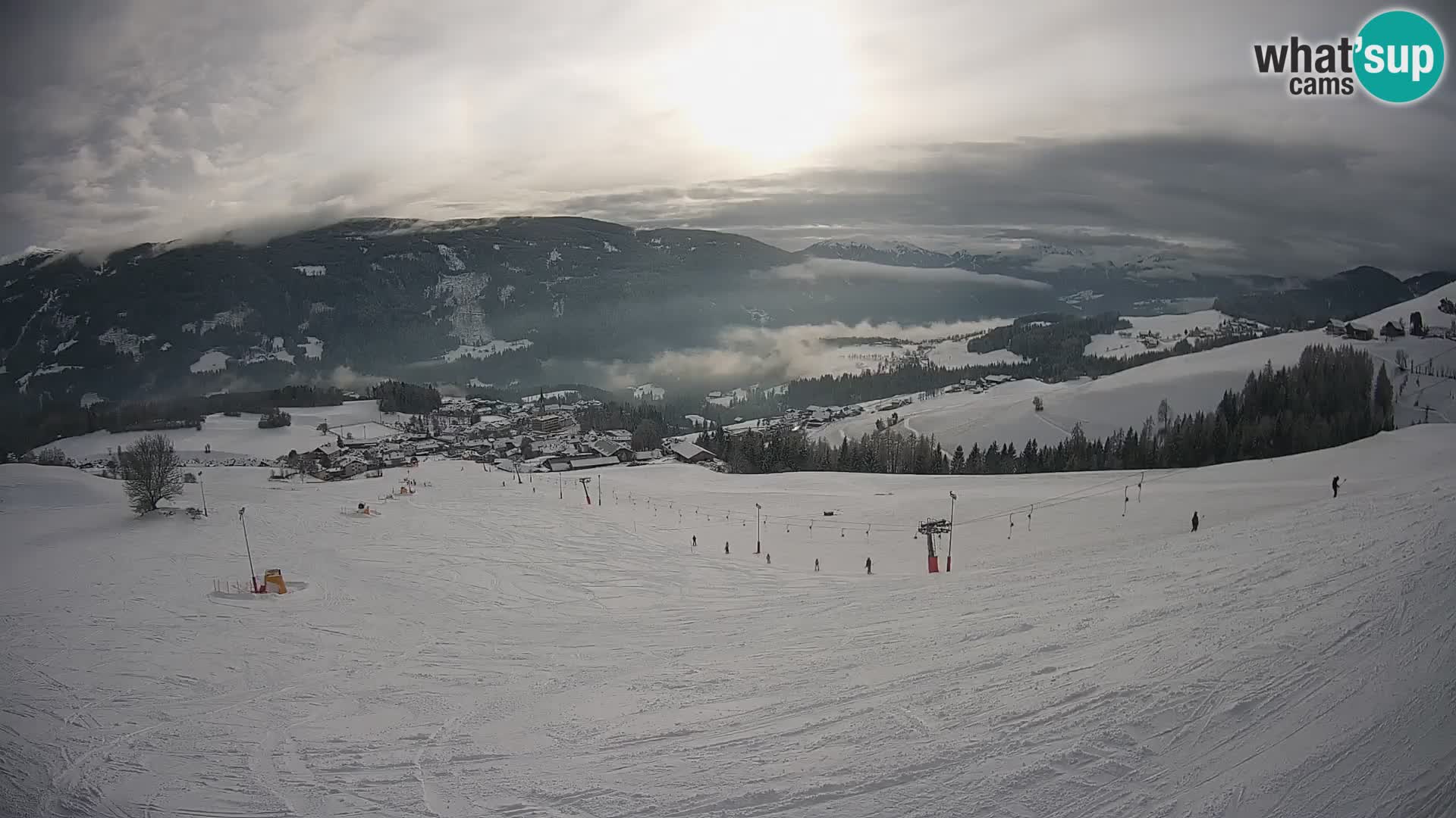 Web kamera Terenten (1210m) – Pogled uživo na Dolinu Pusteria