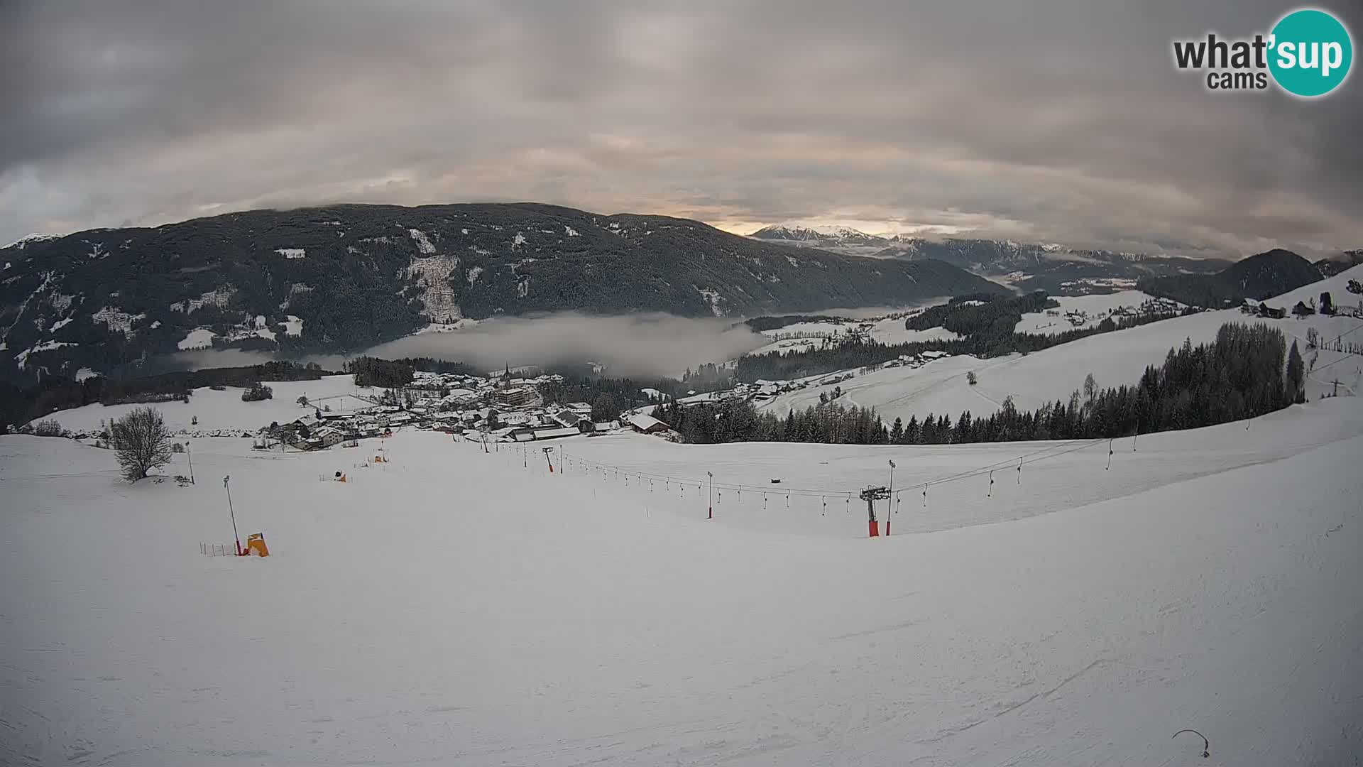 Webcam Terenten (1210m) – Vue en direct sur la Vallée de Pusteria