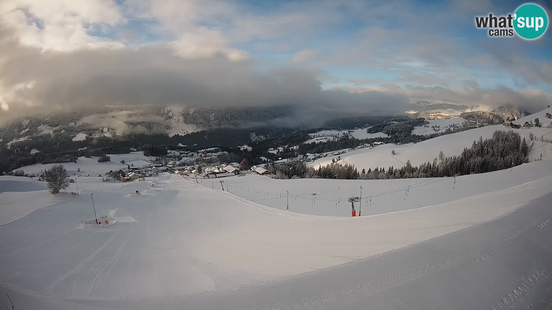 Webcam Terenten (1210m) – Vista en vivo del Valle de Pusteria