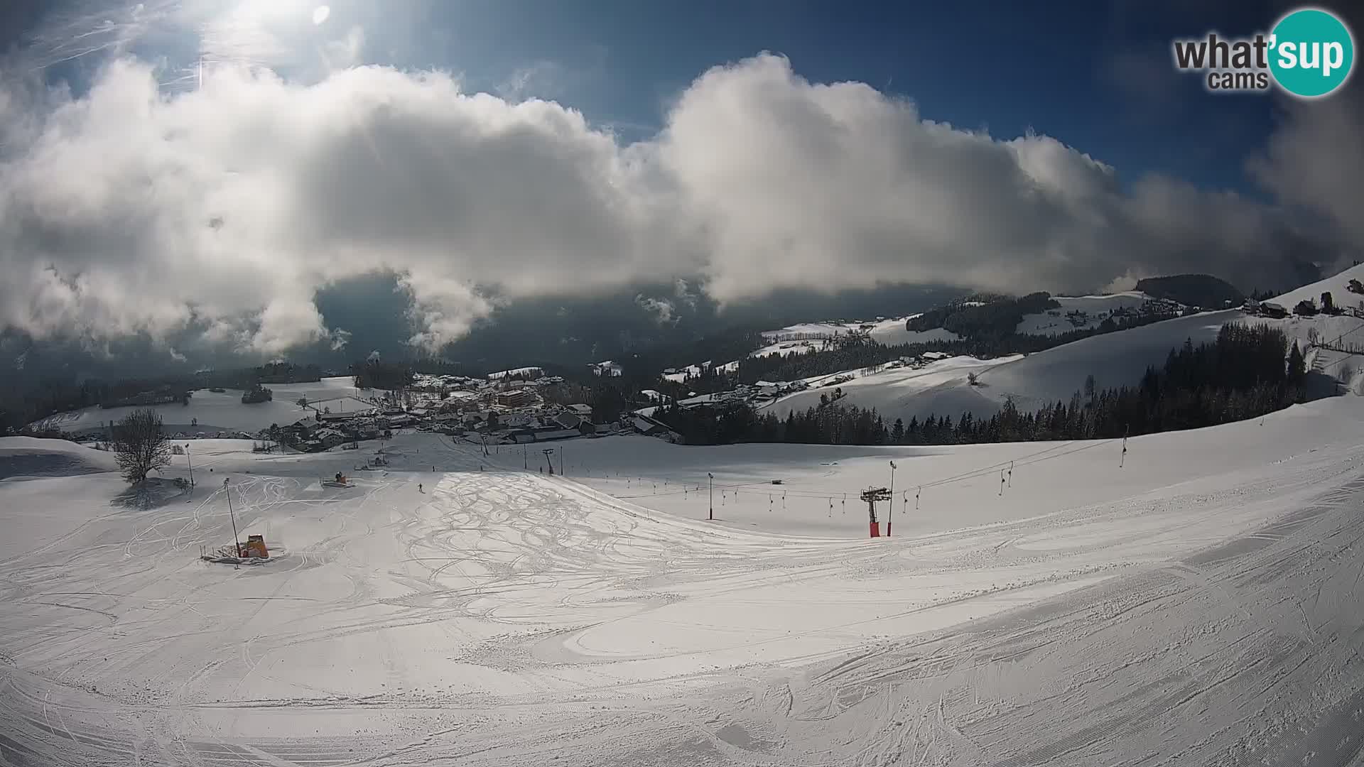 Webcam Terenten (1210m) – Liveblick ins Pustertal