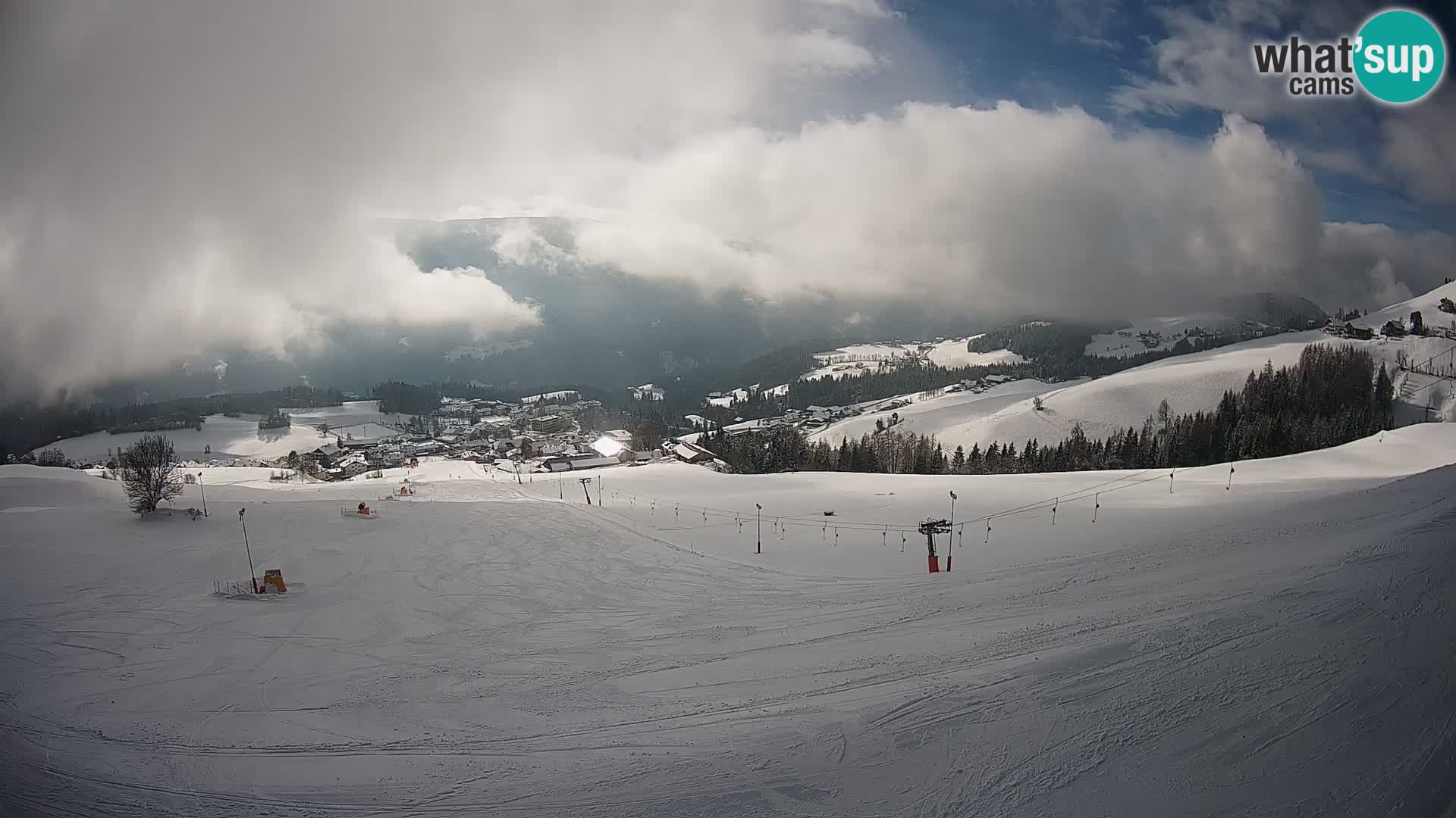 Web kamera Terenten (1210m) – Pogled uživo na Dolinu Pusteria