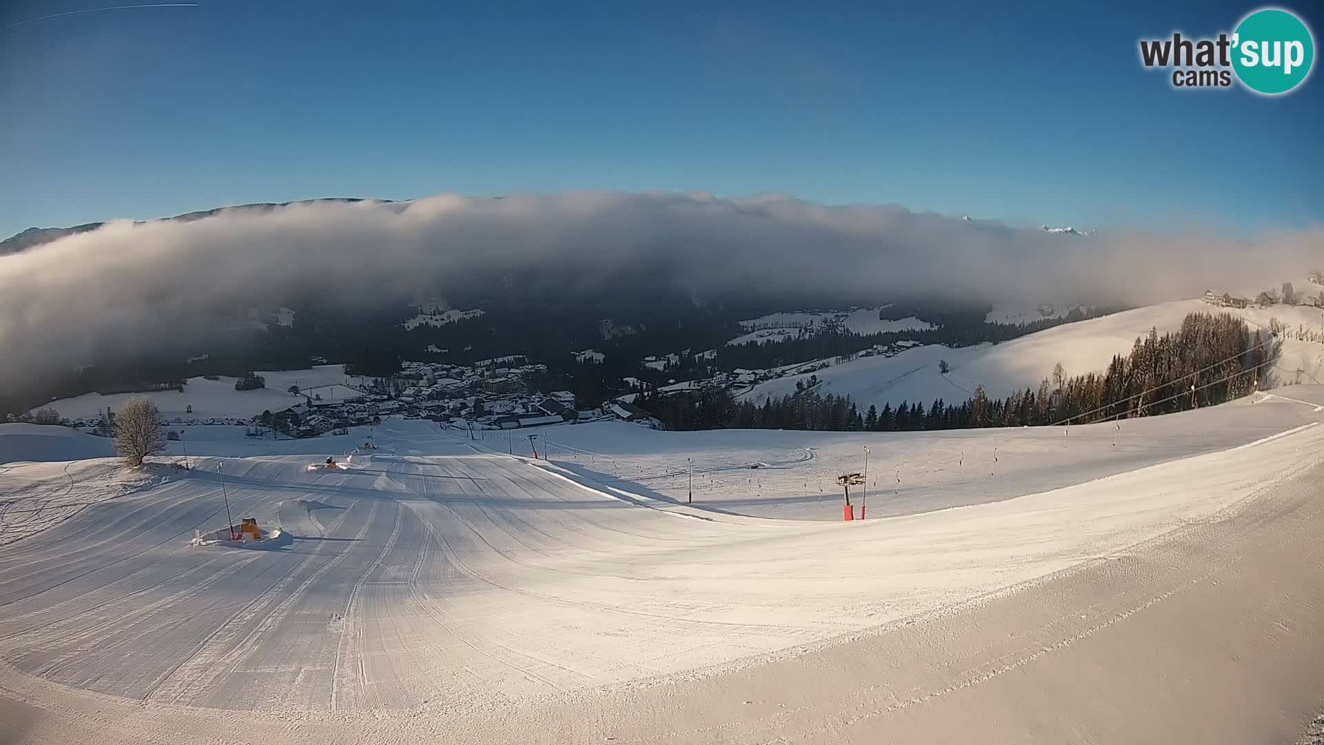 Web kamera Terenten (1210m) – Pogled uživo na Dolinu Pusteria