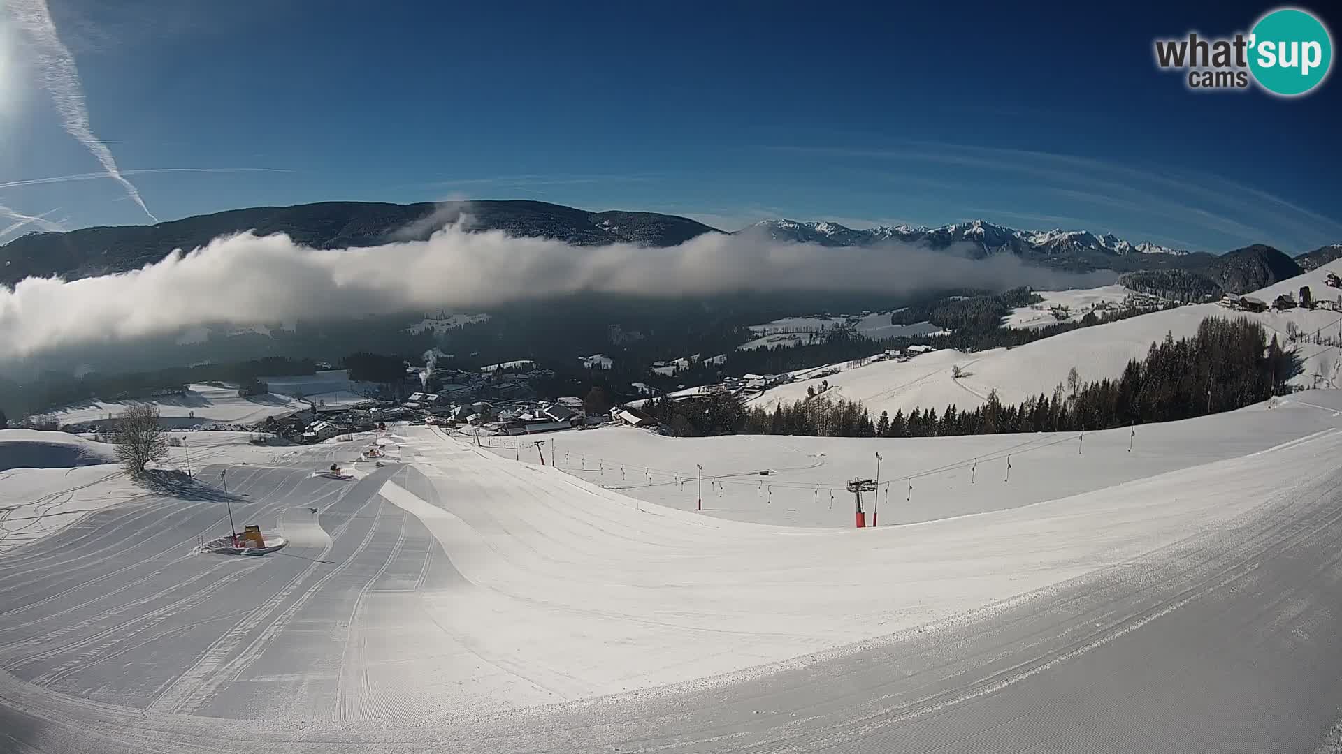 Spletna kamera Terenten (1210m) – Pogled v živo na dolino Pusteria