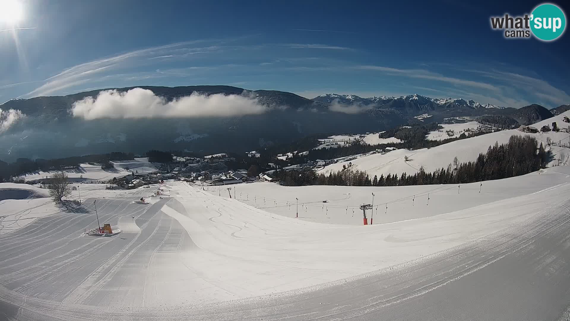 Webcam Terenten (1210m) – Liveblick ins Pustertal