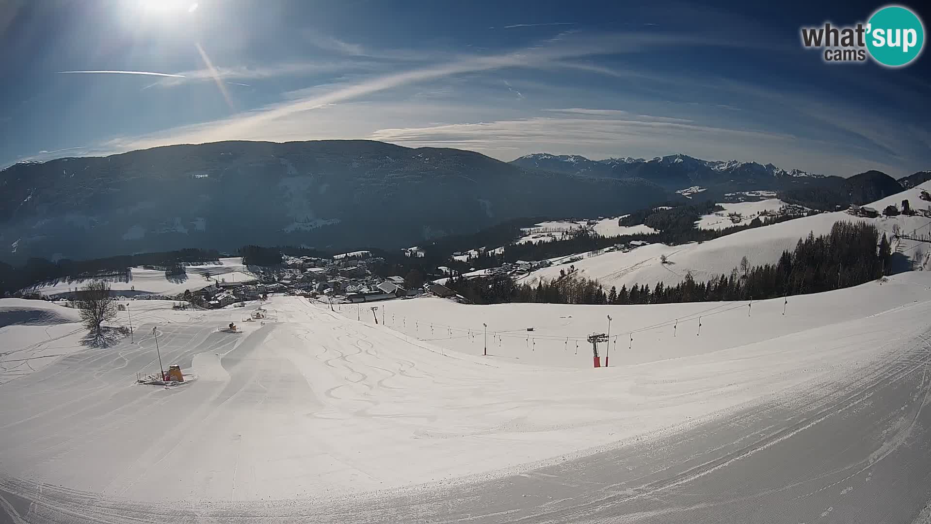Webcam Terenten (1210m) – Liveblick ins Pustertal