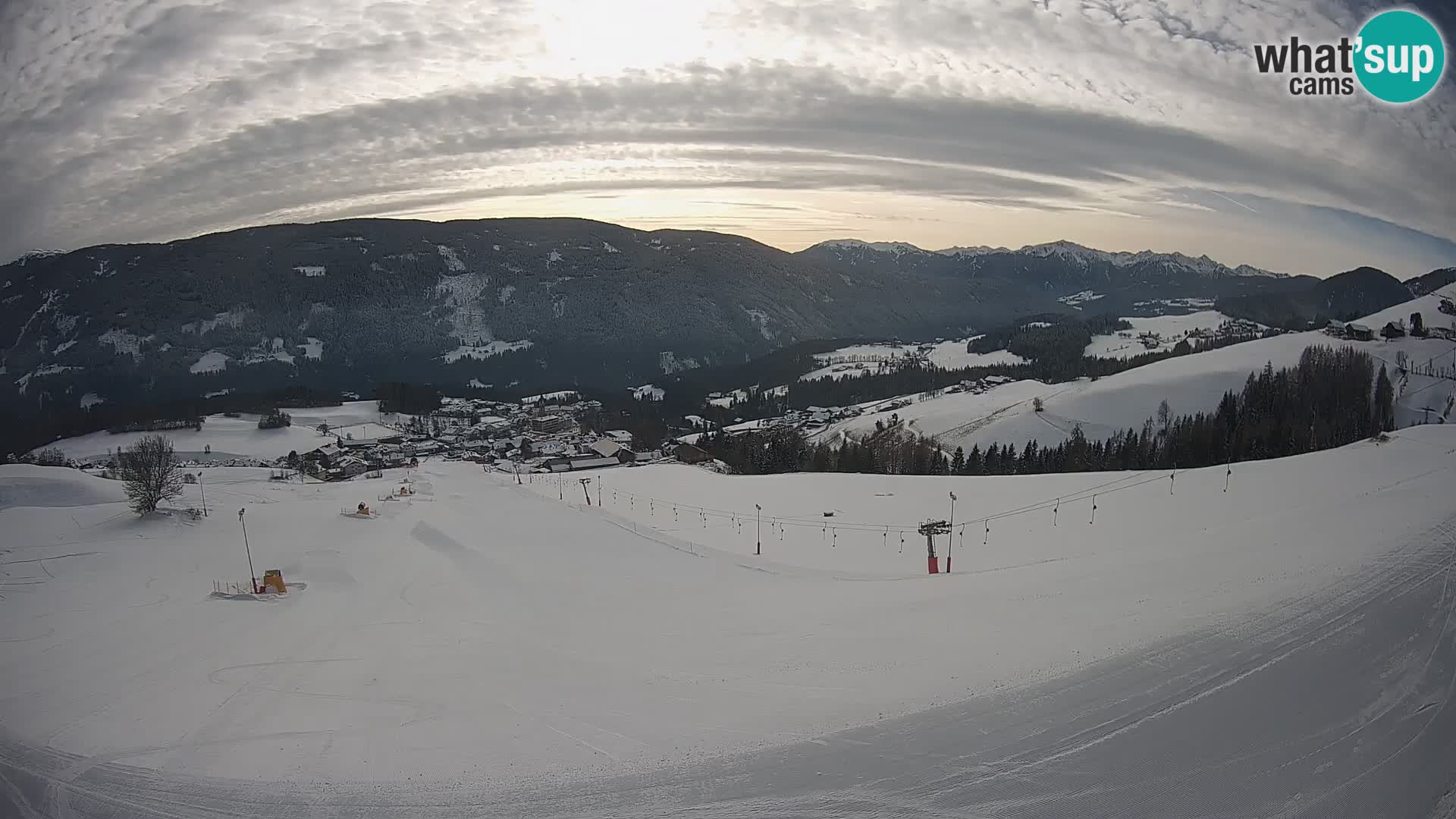 Web kamera Terenten (1210m) – Pogled uživo na Dolinu Pusteria