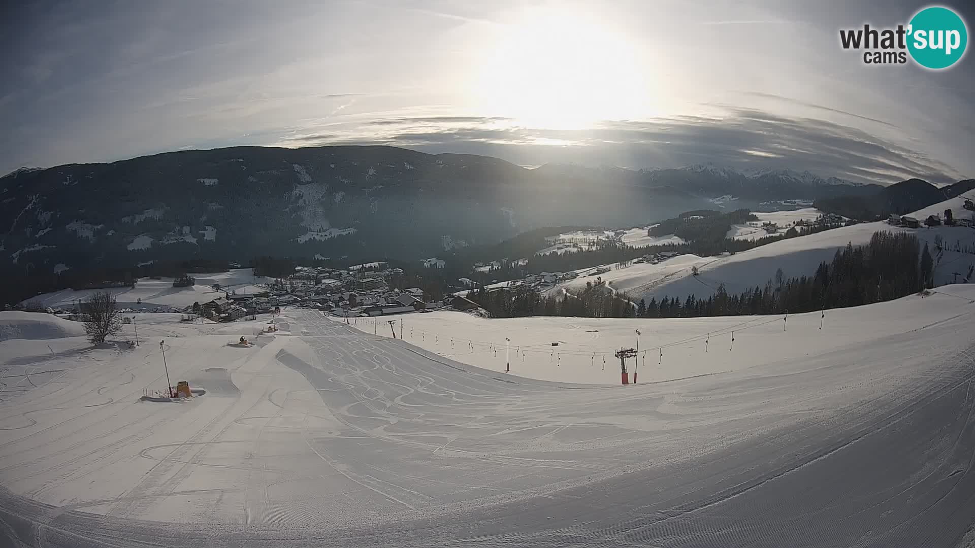 Webcam Terenten (1210m) – Vista en vivo del Valle de Pusteria