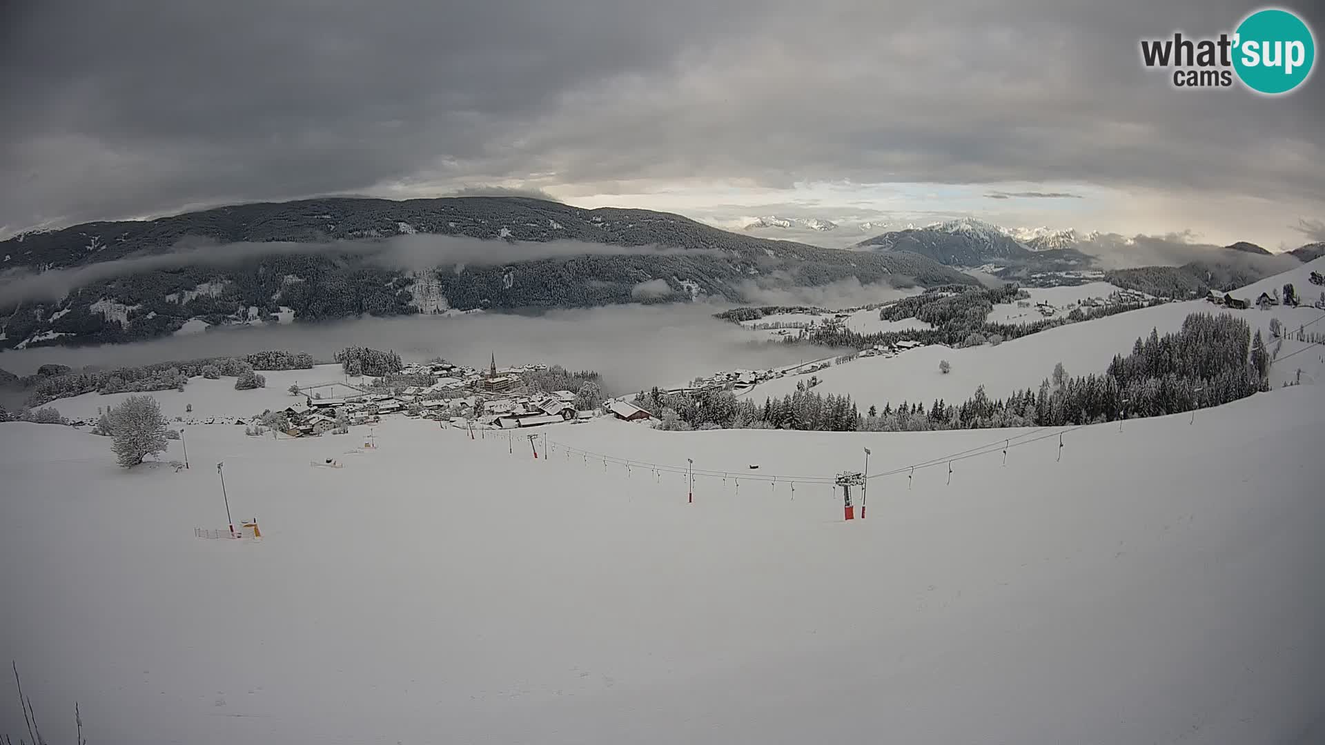 Web kamera Terenten (1210m) – Pogled uživo na Dolinu Pusteria