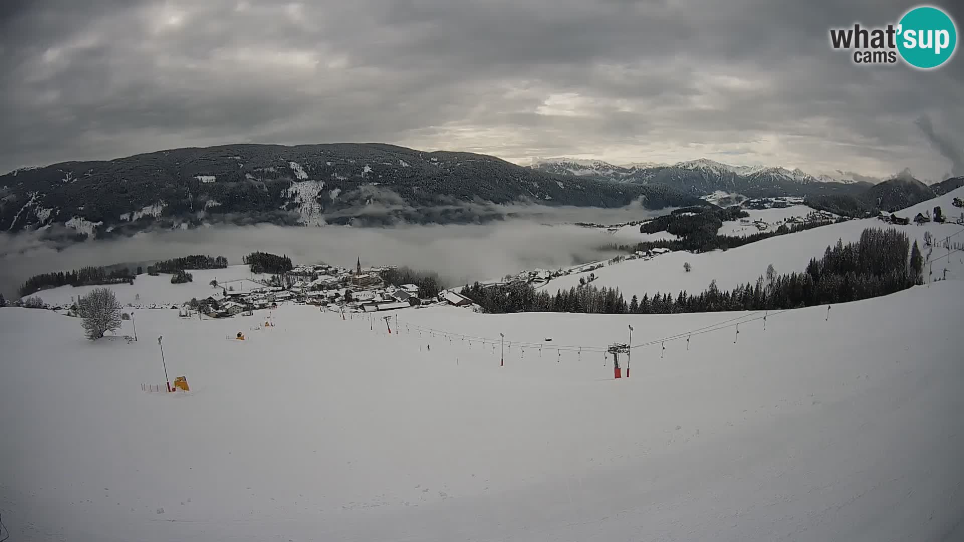 Webcam Terenten (1210m) – Vista en vivo del Valle de Pusteria